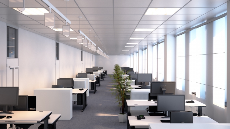 Désinfection de lieux de travail