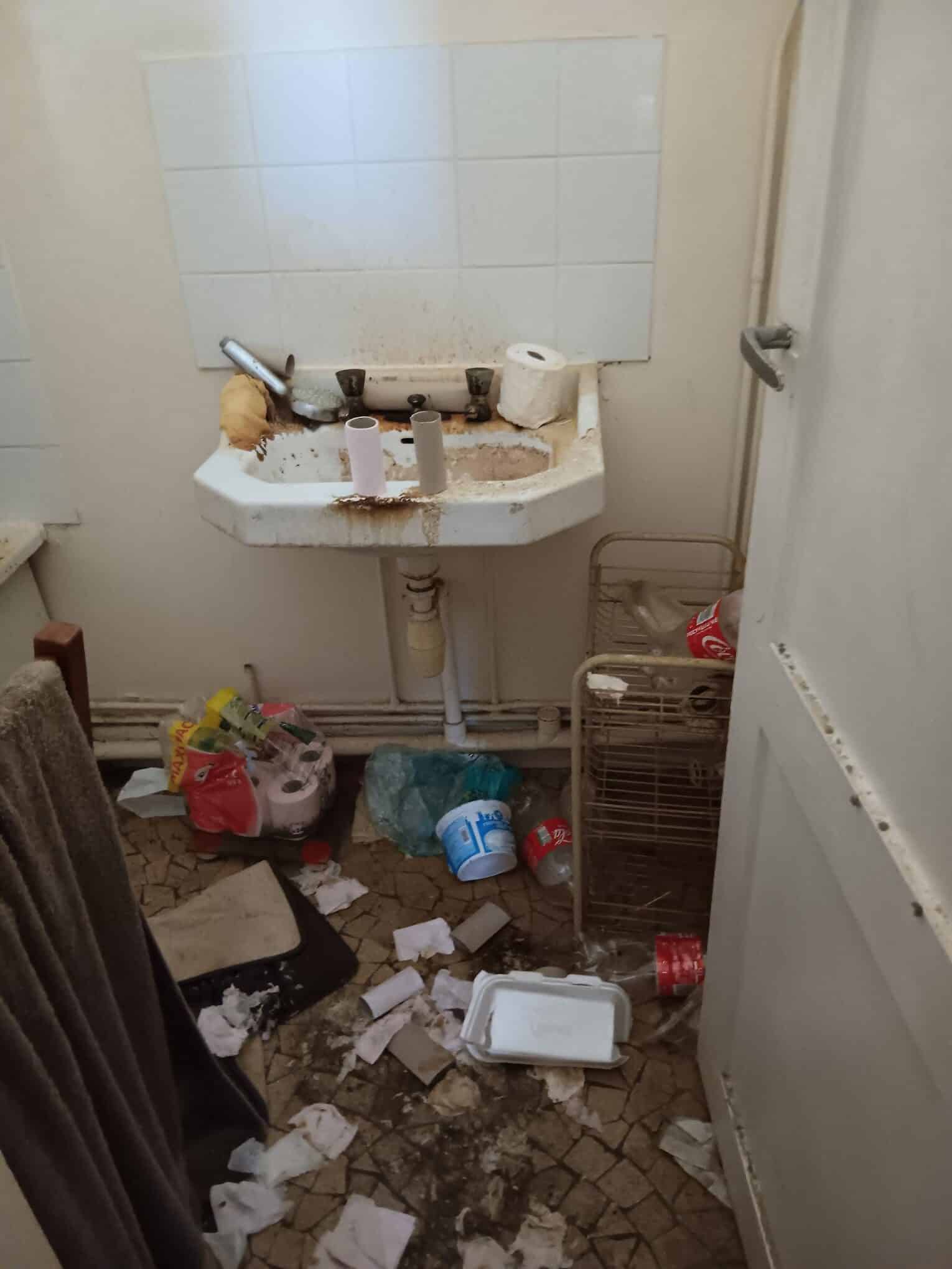 désinfecter un appartement tres sale