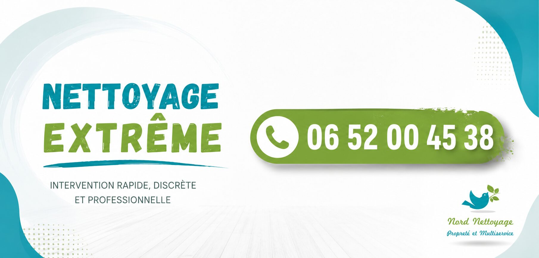 Nettoyage extrême à Boën réalisé par Nord Nettoyage avec remise en état complète d'un logement insalubre.