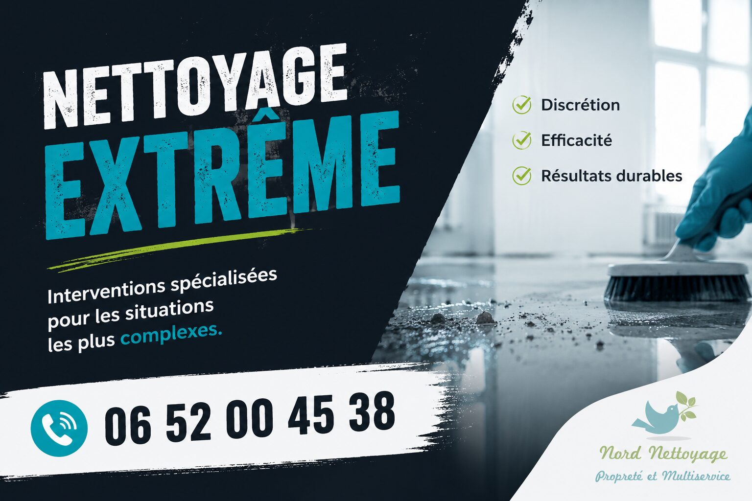 Nettoyage extrême à Bourbon-l'Archambault : intervention professionnelle pour désinfection, débarras et remise en état de logements insalubres.