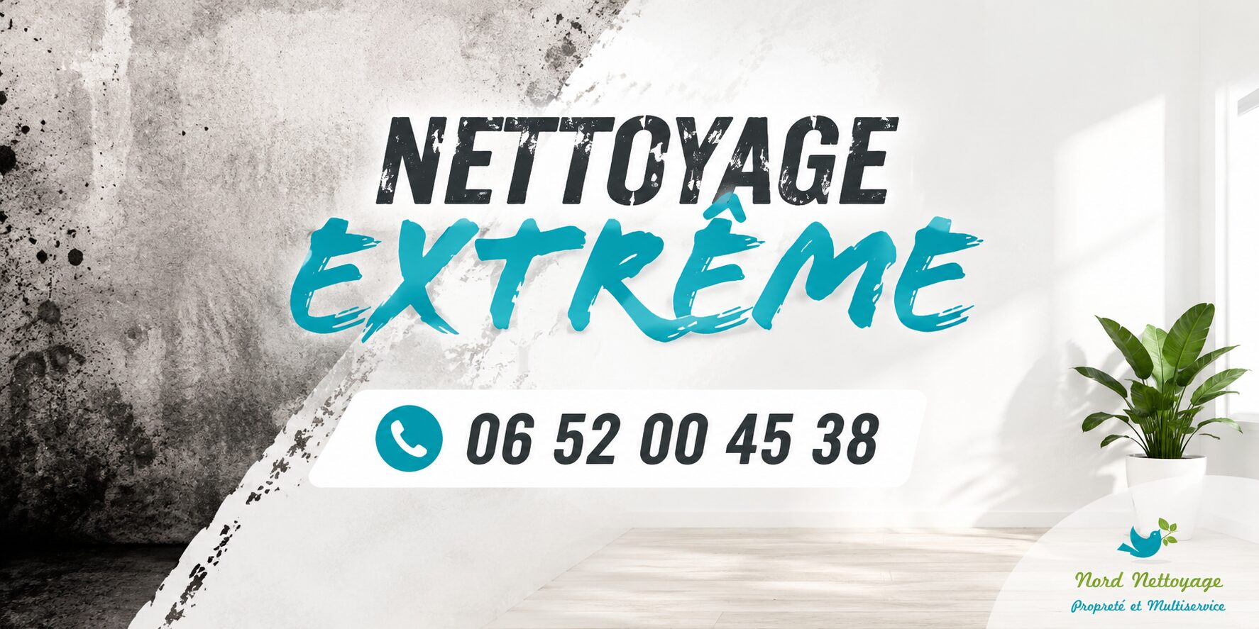 Intervention de nettoyage extrême à Bully avec remise en état complète de logements et locaux insalubres.