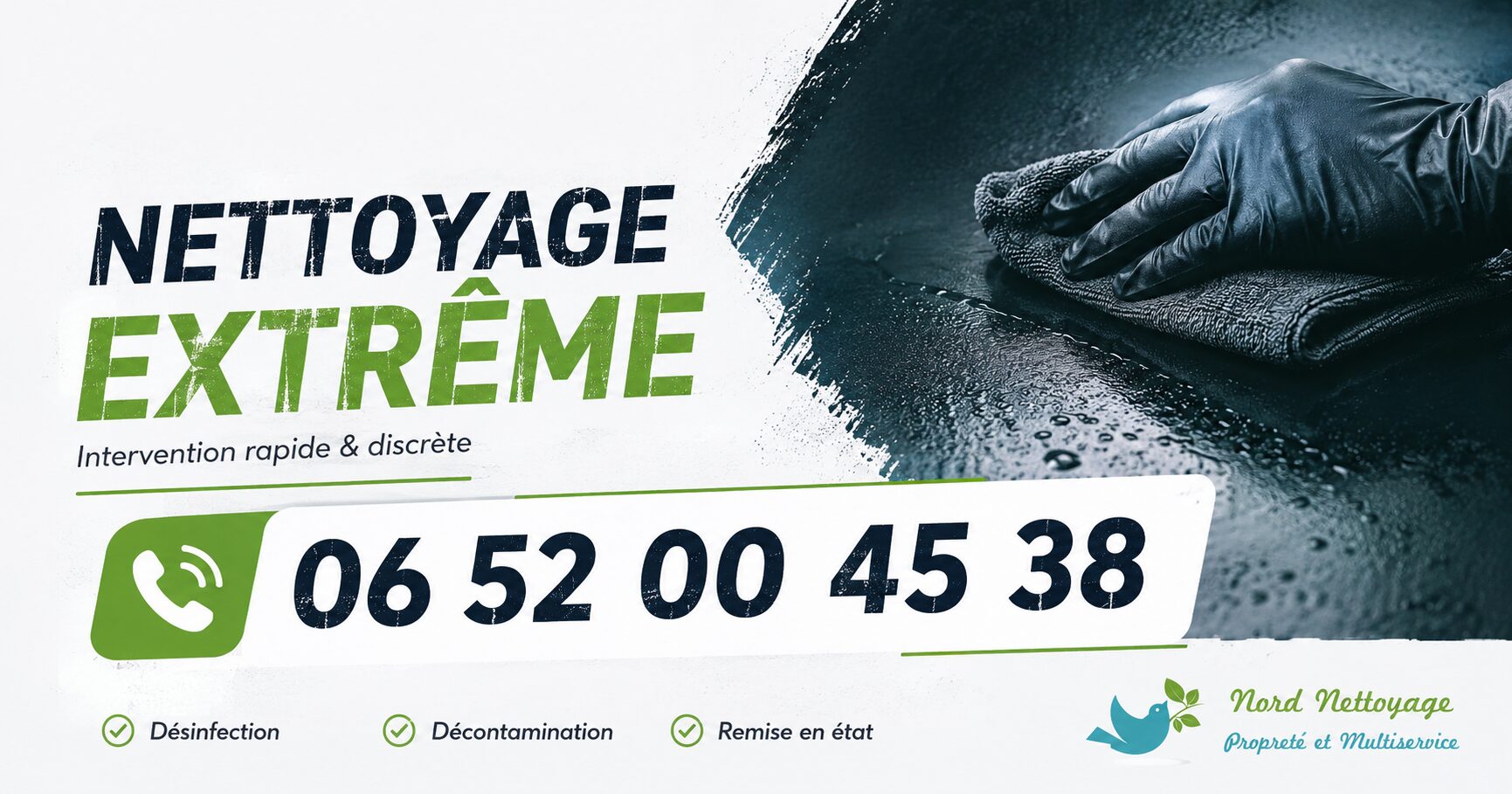 Intervention de nettoyage extrême à Chapareillan avec remise en état, désinfection et débarras réalisés par des professionnels.