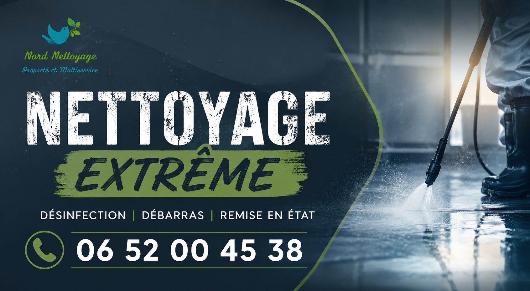 Nettoyage extrême à Chatte : débarras, désinfection et remise en état de logements encombrés ou insalubres.