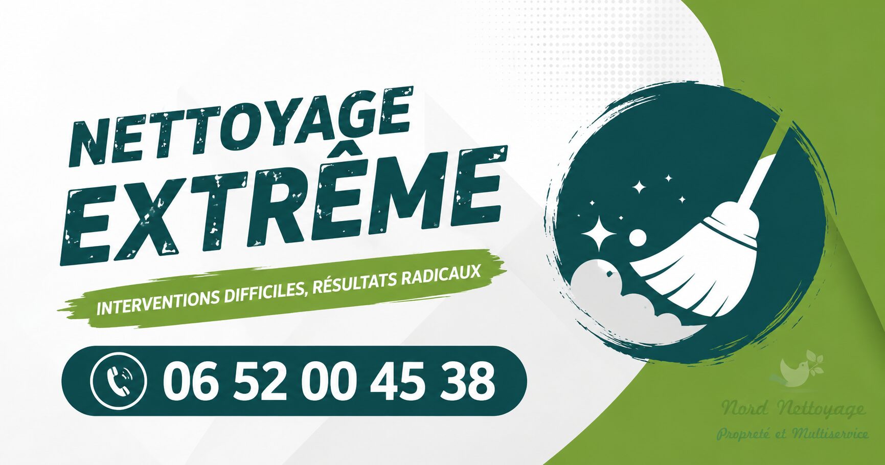 Nettoyage extrême à Commelle-Vernay par Nord Nettoyage, spécialiste du débarras, de la désinfection et de la remise en état des logements insalubres.