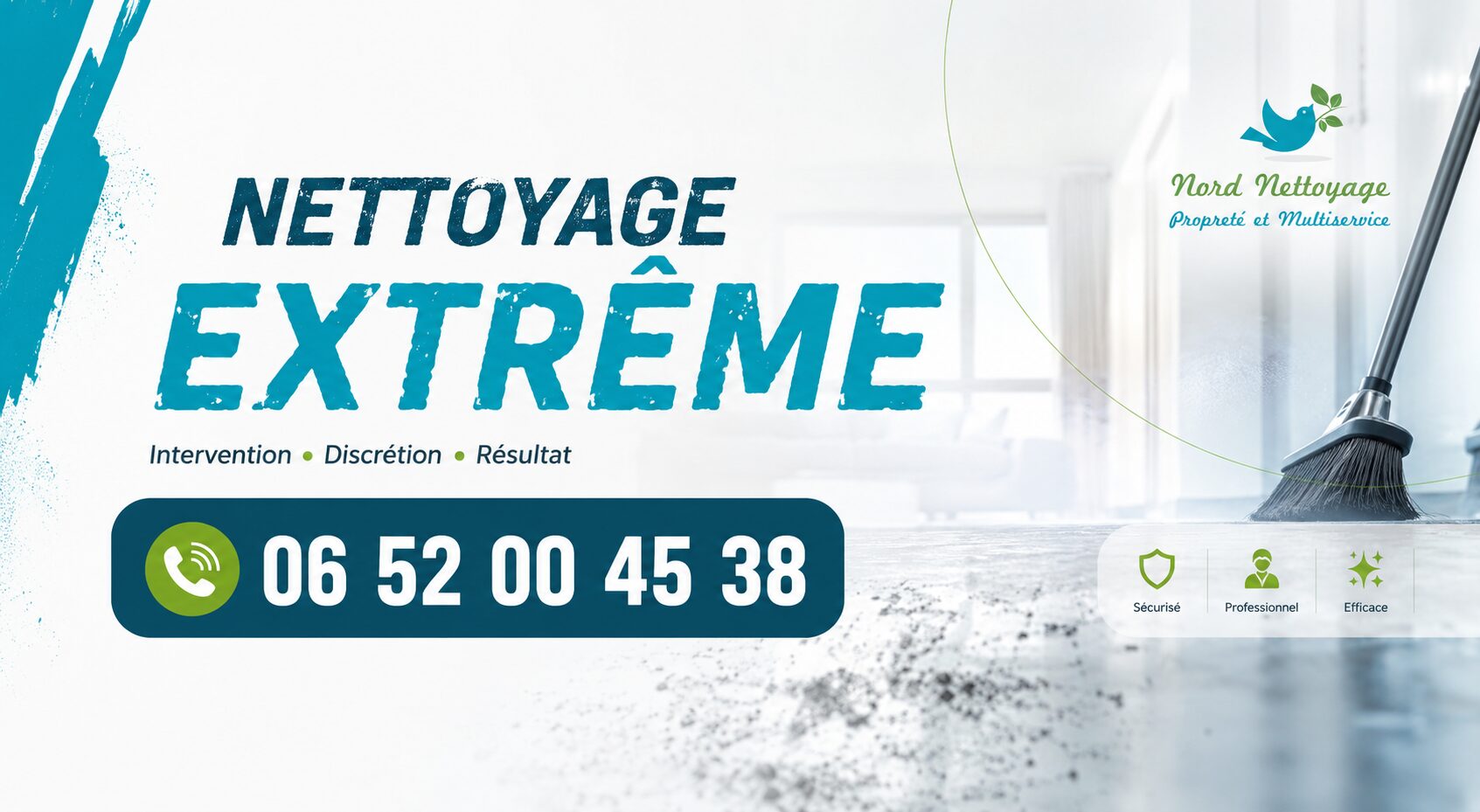 Nettoyage extrême à Cours-la-Ville par Nord Nettoyage, intervention rapide pour logements insalubres, syndrome de Diogène et remise en état.