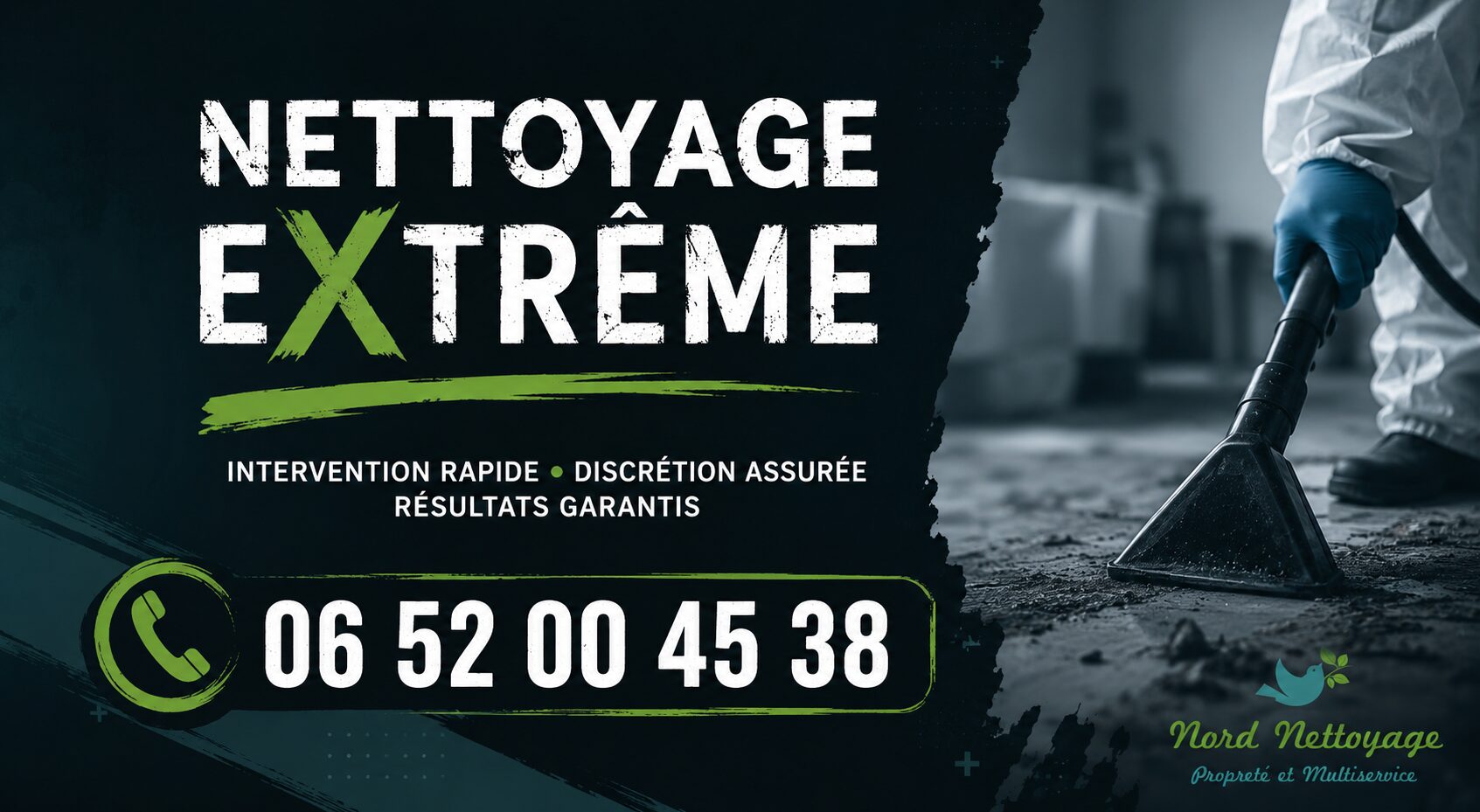 Équipe de nettoyage extrême intervenant à Craponne-sur-Arzon pour désinfection, débarras et remise en état de logements insalubres.