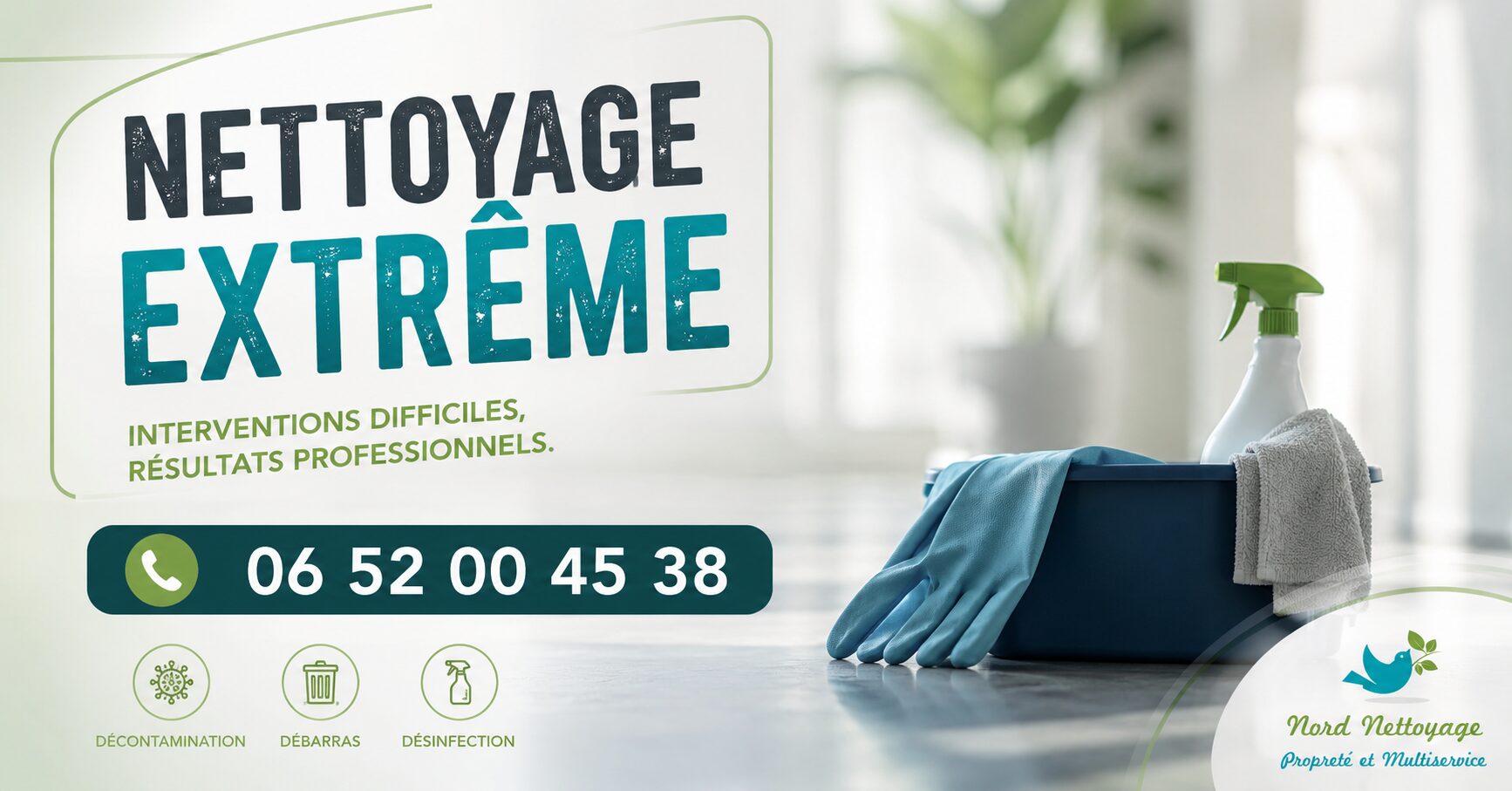 Nettoyage extrême à Dagneux avec intervention rapide pour logements insalubres, syndrome de Diogène, après sinistre et remise en état.