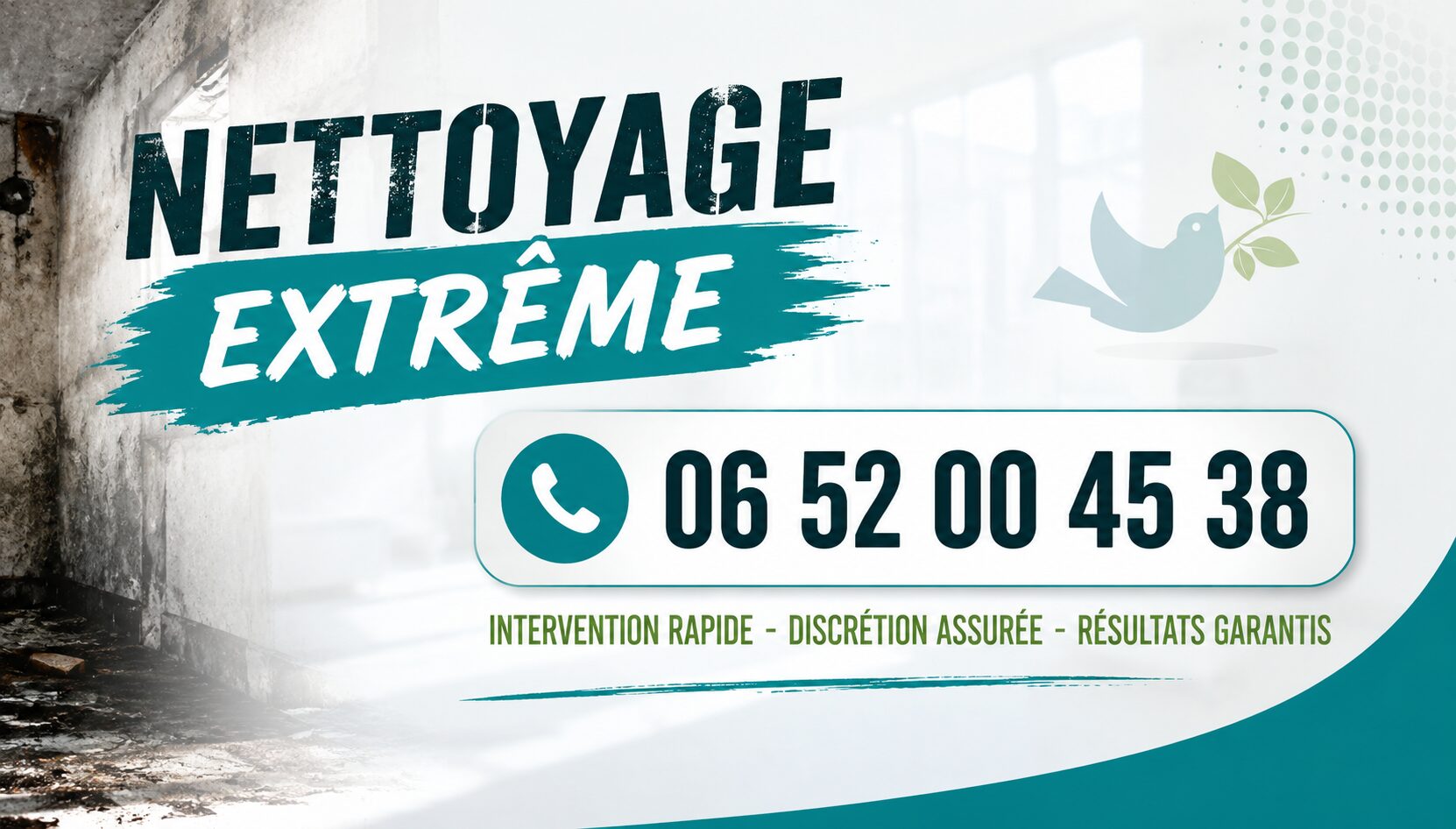 Nettoyage extrême à Feillens avec intervention rapide pour logements insalubres, après sinistre et remise en état complète.