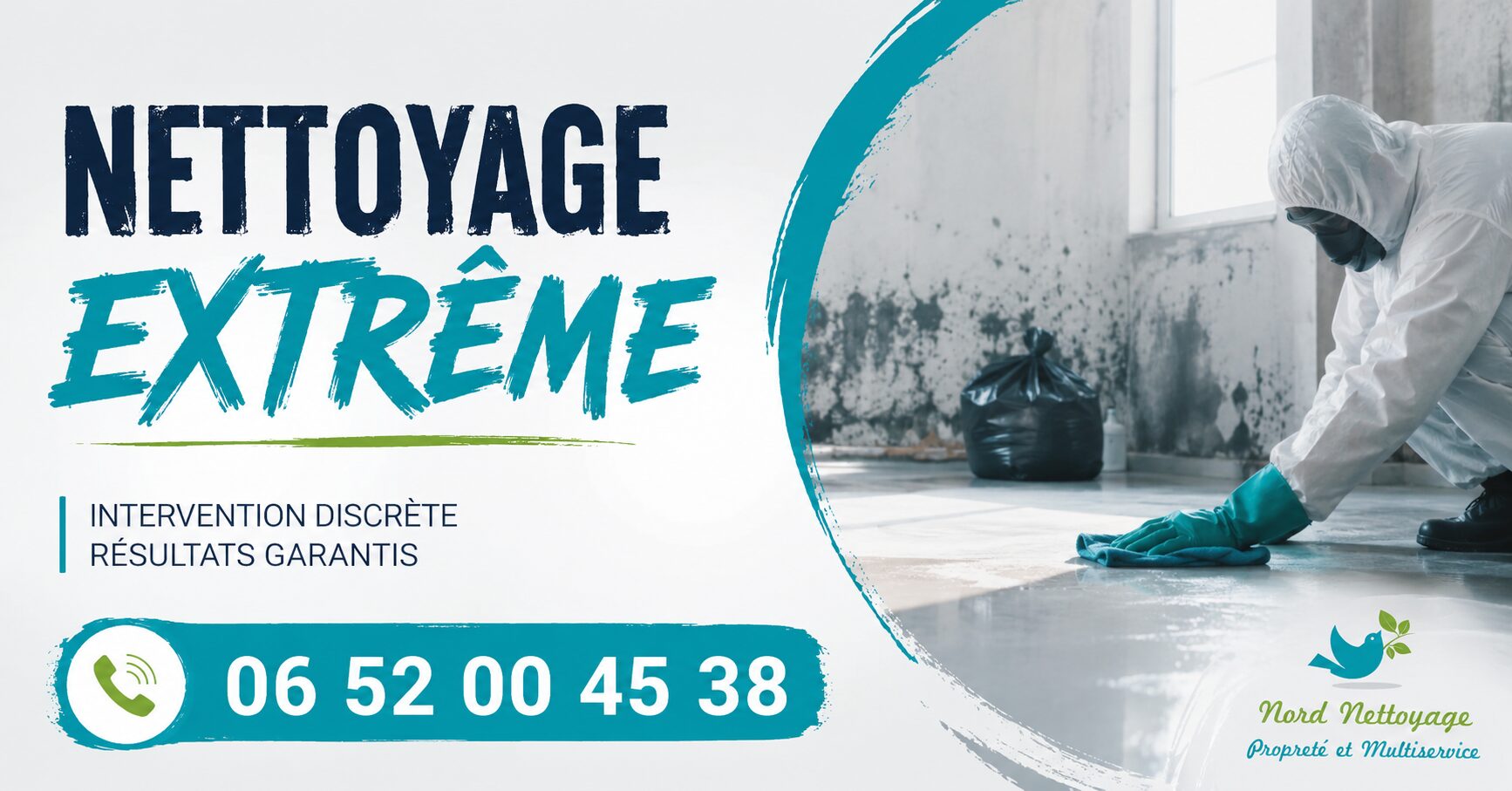 Nettoyage extrême à Hauteville-Lompnes après sinistre, syndrome de Diogène, insalubrité et désinfection – Nord Nettoyage