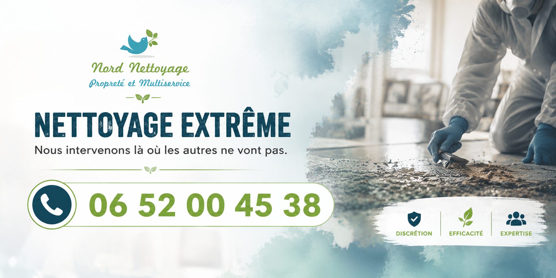 Nettoyage extrême à Jacob-Bellecombette avec remise en état, désinfection et débarras par une entreprise spécialisée.