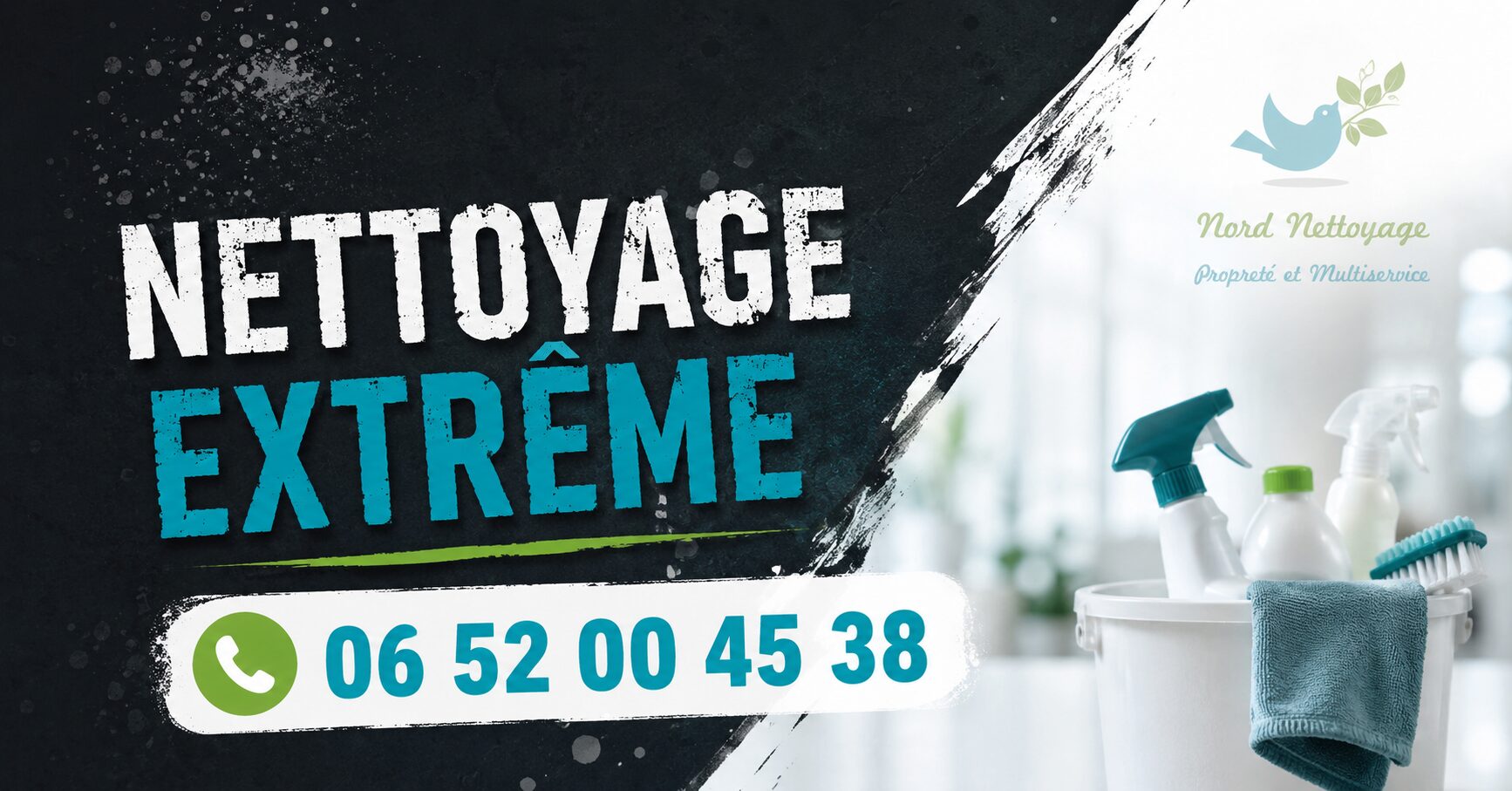 Nettoyage extrême à Mauriac réalisé par Nord Nettoyage avec intervention rapide pour logements insalubres, sinistres et débarras.