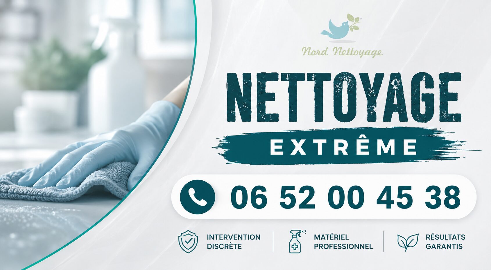 Nettoyage extrême à Orcet avec intervention rapide pour logements insalubres, débarras, désinfection et remise en état.