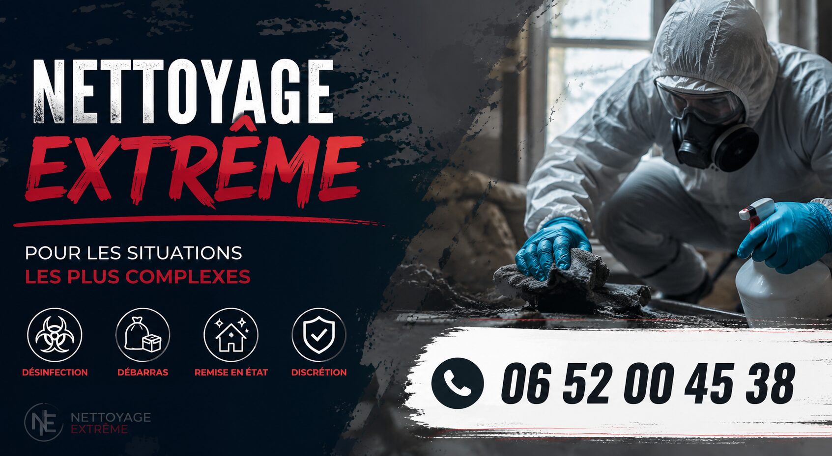Nettoyage extrême à Saint-Ferréol-d’Auroure : intervention spécialisée pour logements insalubres, désinfection et remise en état