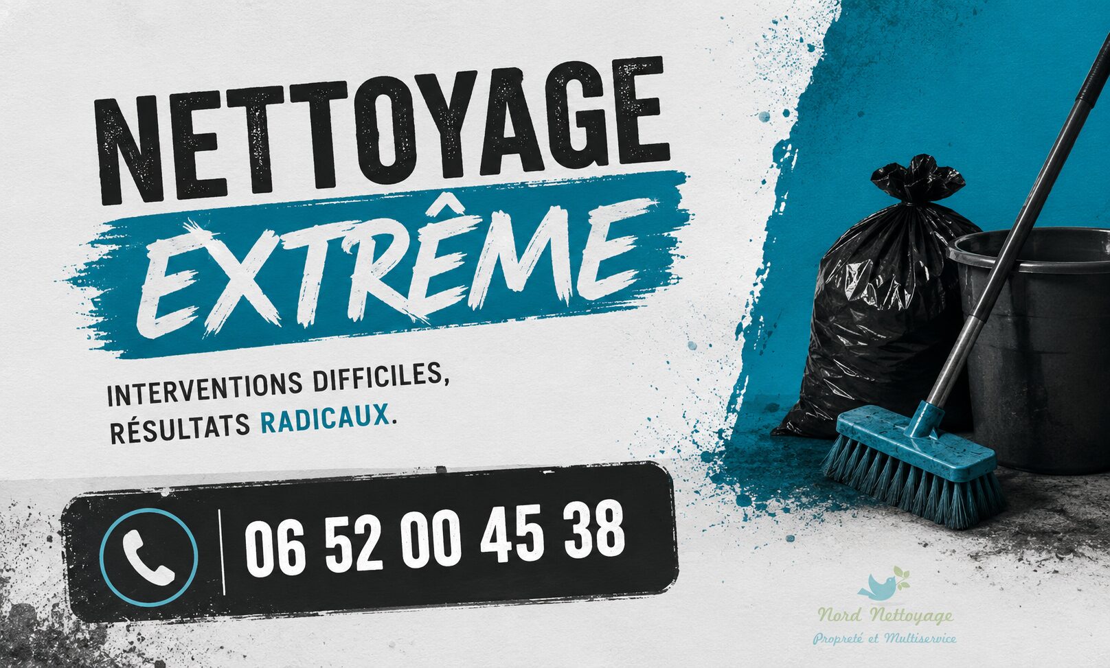 Intervention de nettoyage extrême à Saint-Georges-les-Bains avec remise en état complète de logements et locaux insalubres.