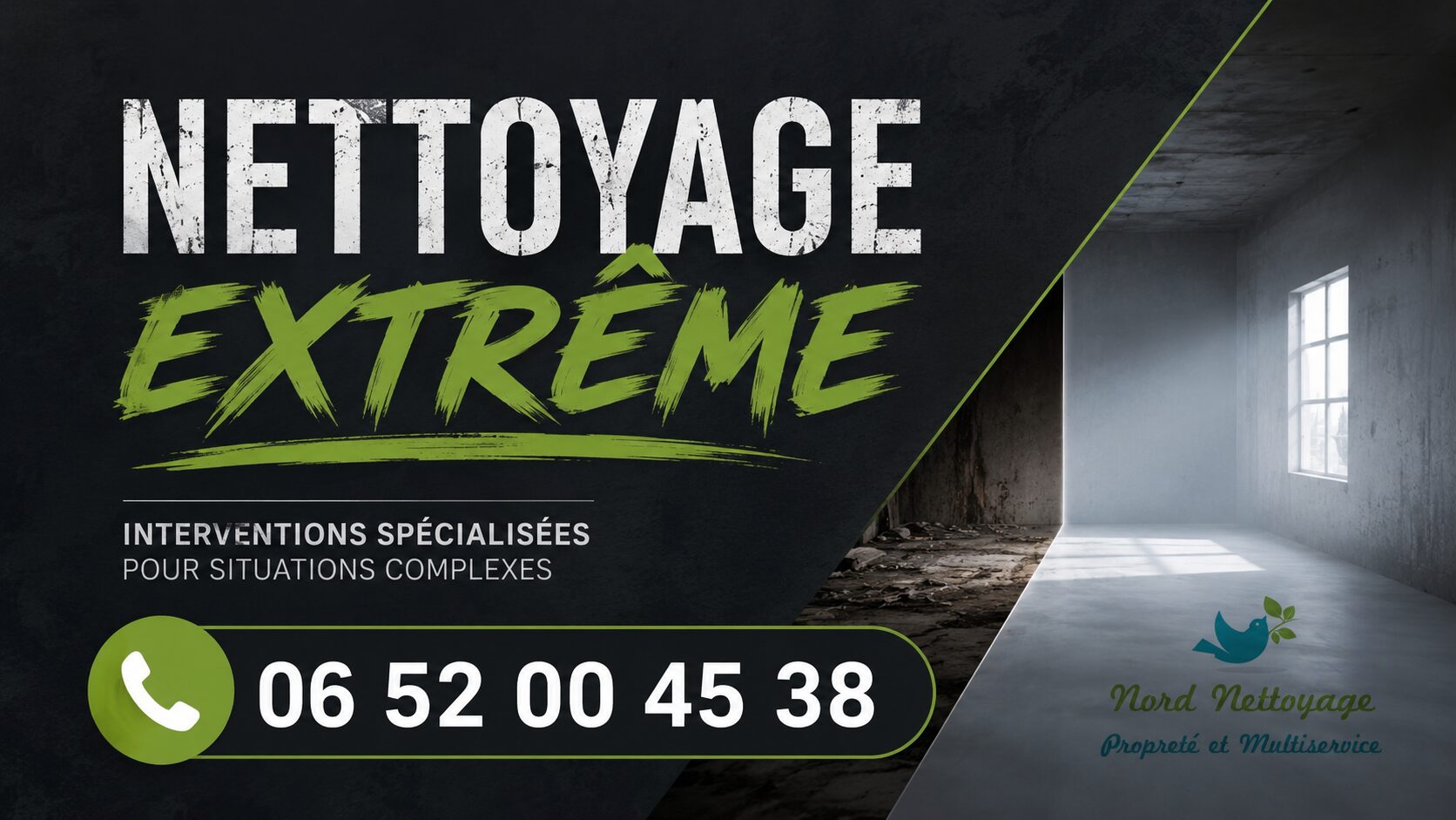 Nettoyage extrême à Saint-Héand après sinistre, logement insalubre ou syndrome de Diogène – Nord Nettoyage