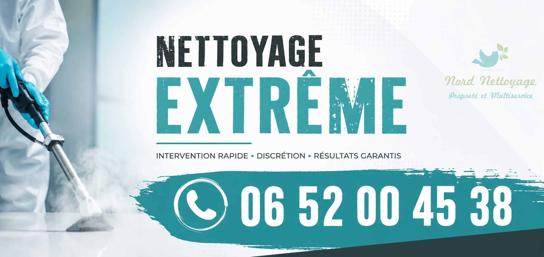 Équipe spécialisée en nettoyage extrême à Saint-Just-Malmont avec intervention rapide pour logements insalubres, syndrome de Diogène et désinfection.
