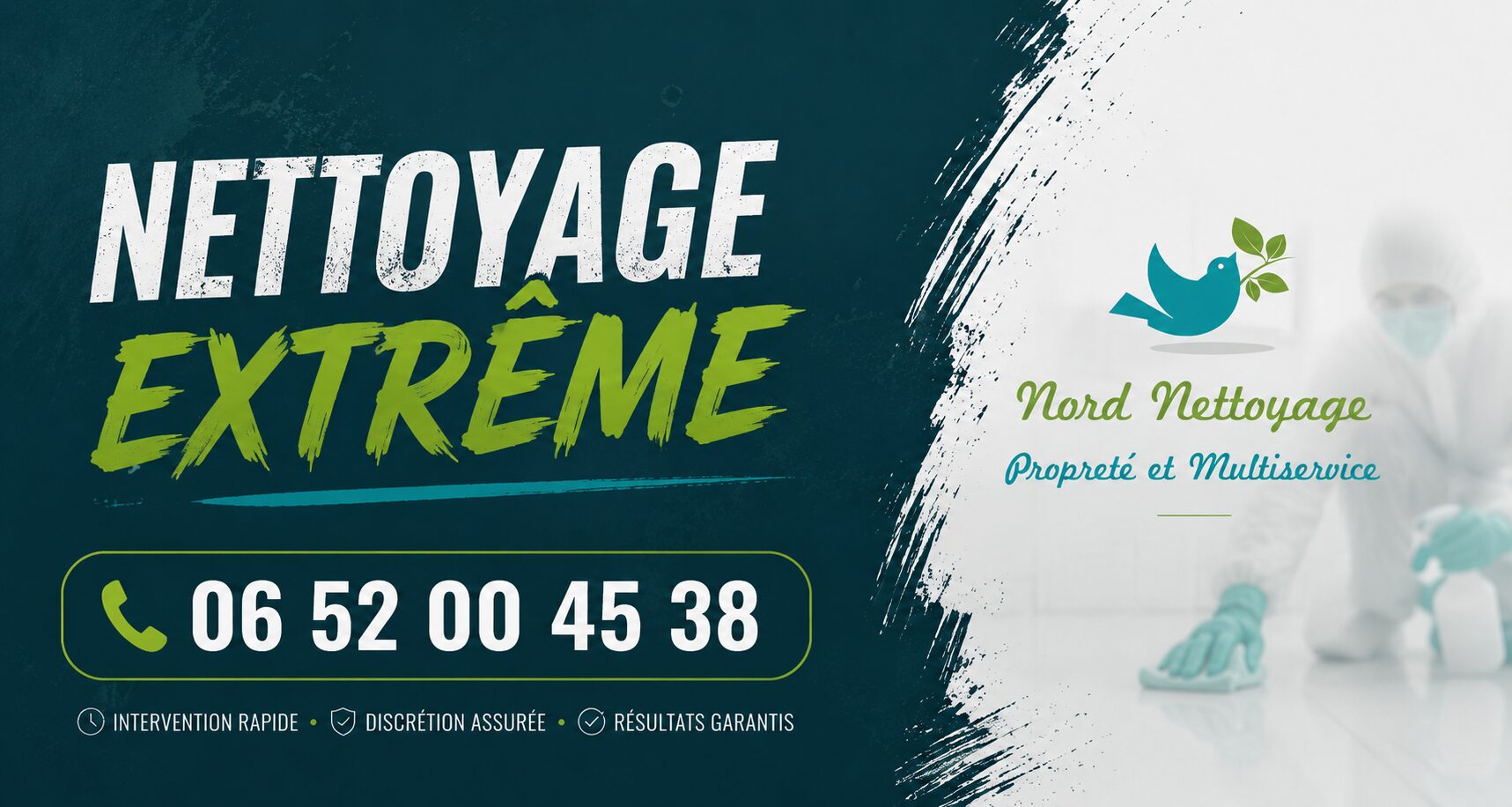 Nettoyage extrême à Savigneux par Nord Nettoyage, intervention rapide pour logements insalubres, syndrome de Diogène, après décès et sinistres.