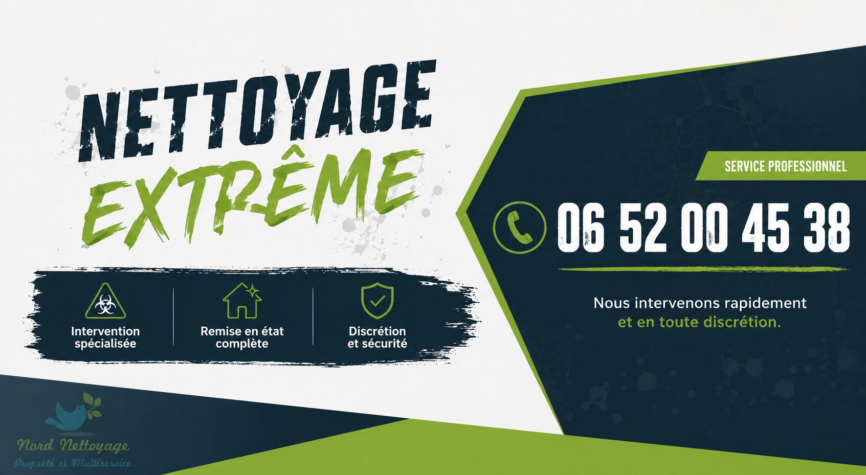 Nettoyage extrême à Veigy-Foncenex avec intervention rapide pour logements insalubres, syndrome de Diogène, après décès et remise en état.