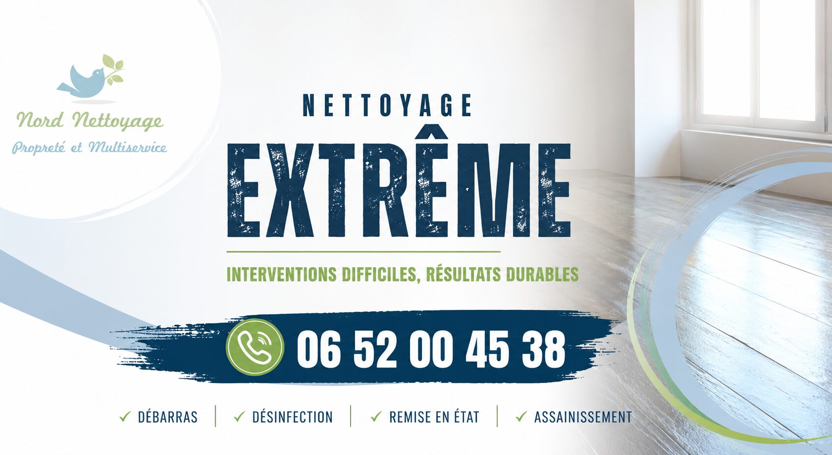 Nettoyage extrême à Veyrier-du-Lac : intervention spécialisée pour logements insalubres, débarras, désinfection et remise en état complète.