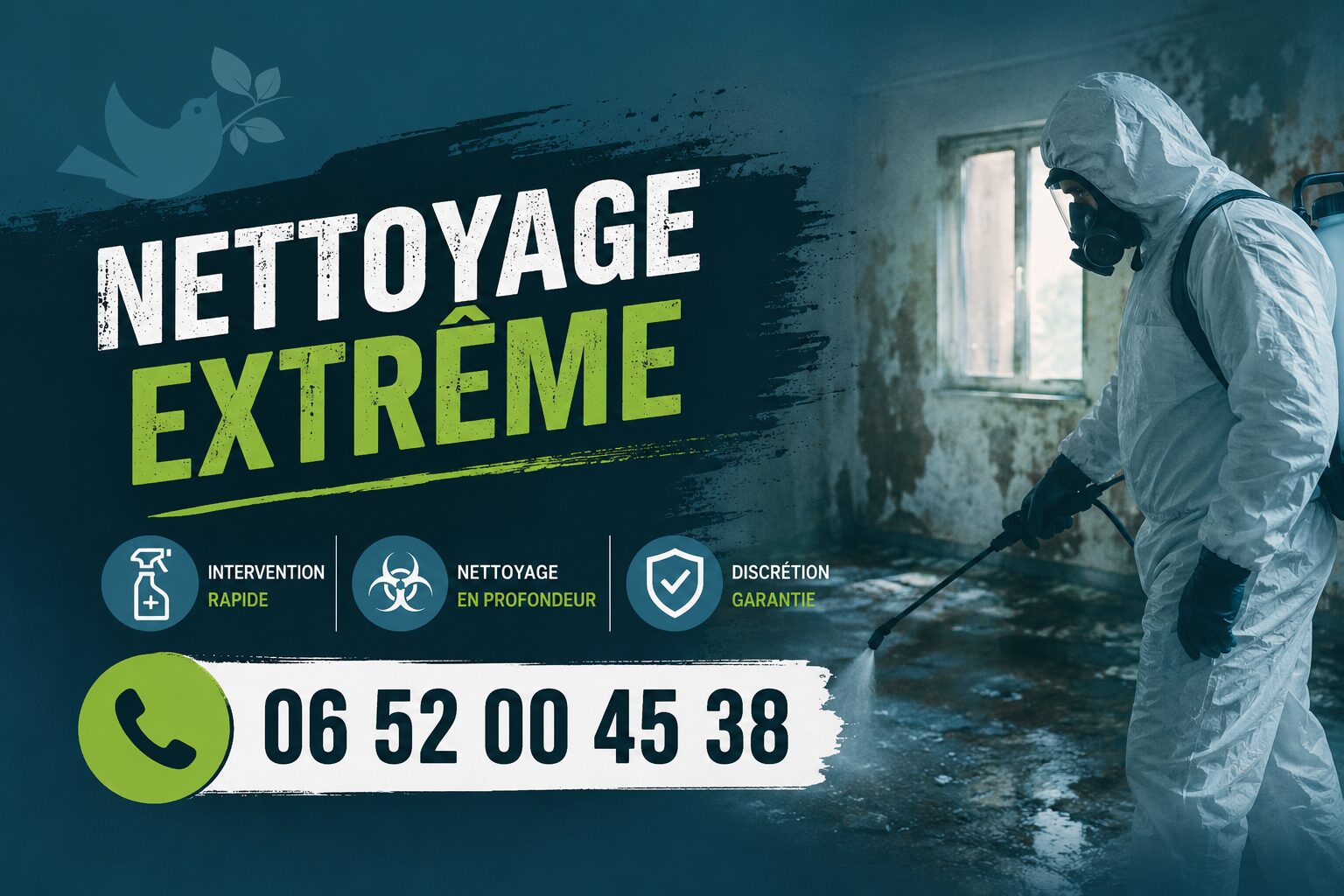 Nettoyage extrême à Vonnas réalisé par des professionnels pour l'assainissement et la remise en état de logements insalubres.