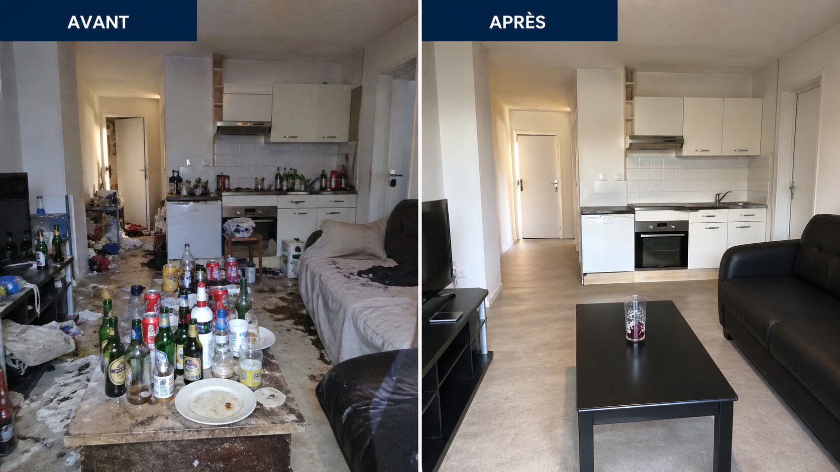 Avant après nettoyage Korsakoff