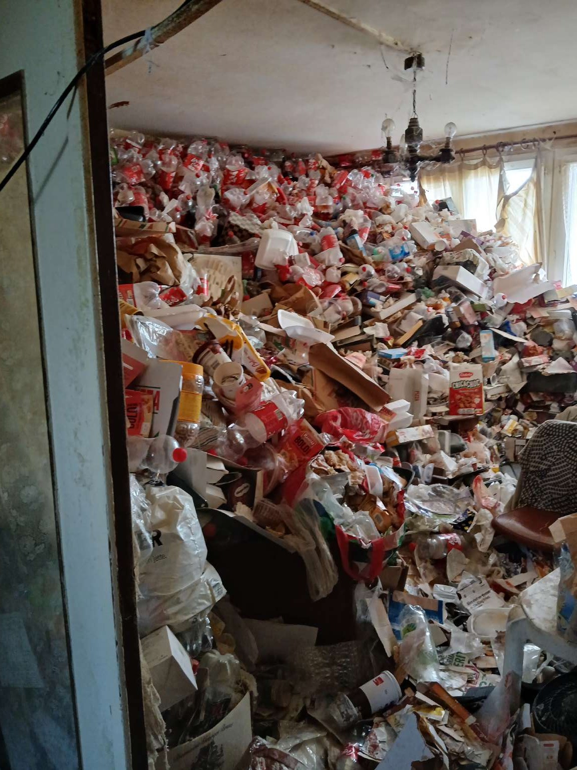 Accumulation massive dans un logement Diogène