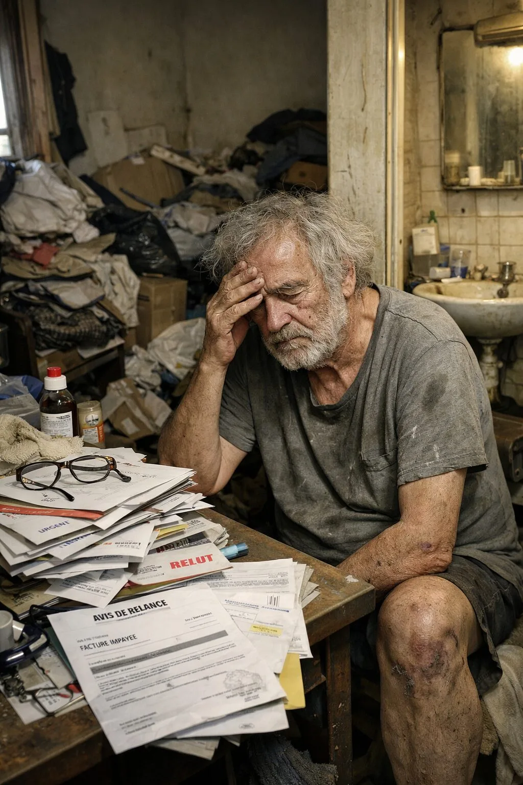 Pourquoi le syndrome de Diogène s’accompagne-t-il souvent d’une rupture progressive avec les démarches administratives, les soins courants et l’entretien du corps ?