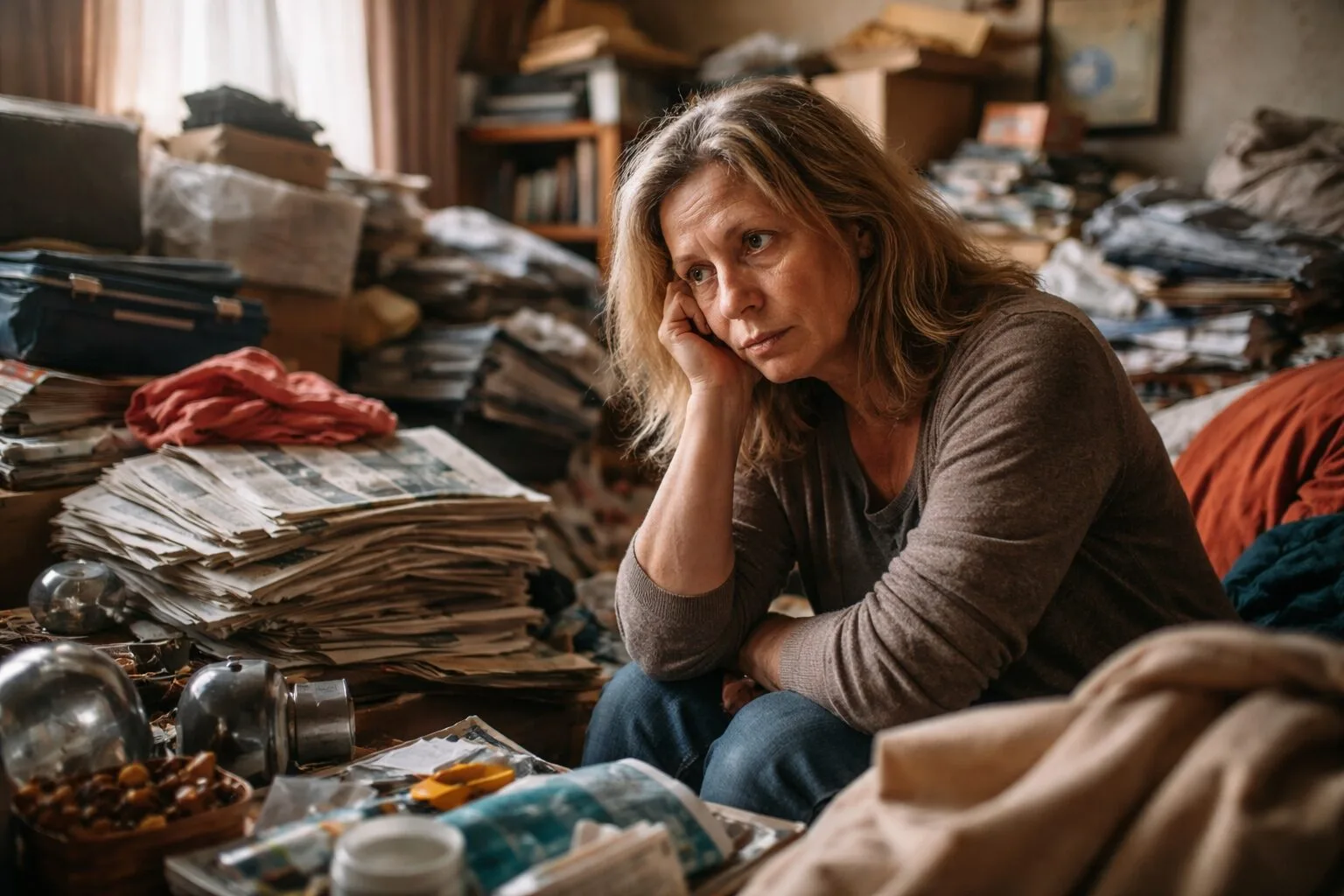Comment savoir si la personne conserve réellement ses objets par attachement, par peur du manque, par confusion cognitive ou par incapacité décisionnelle ?