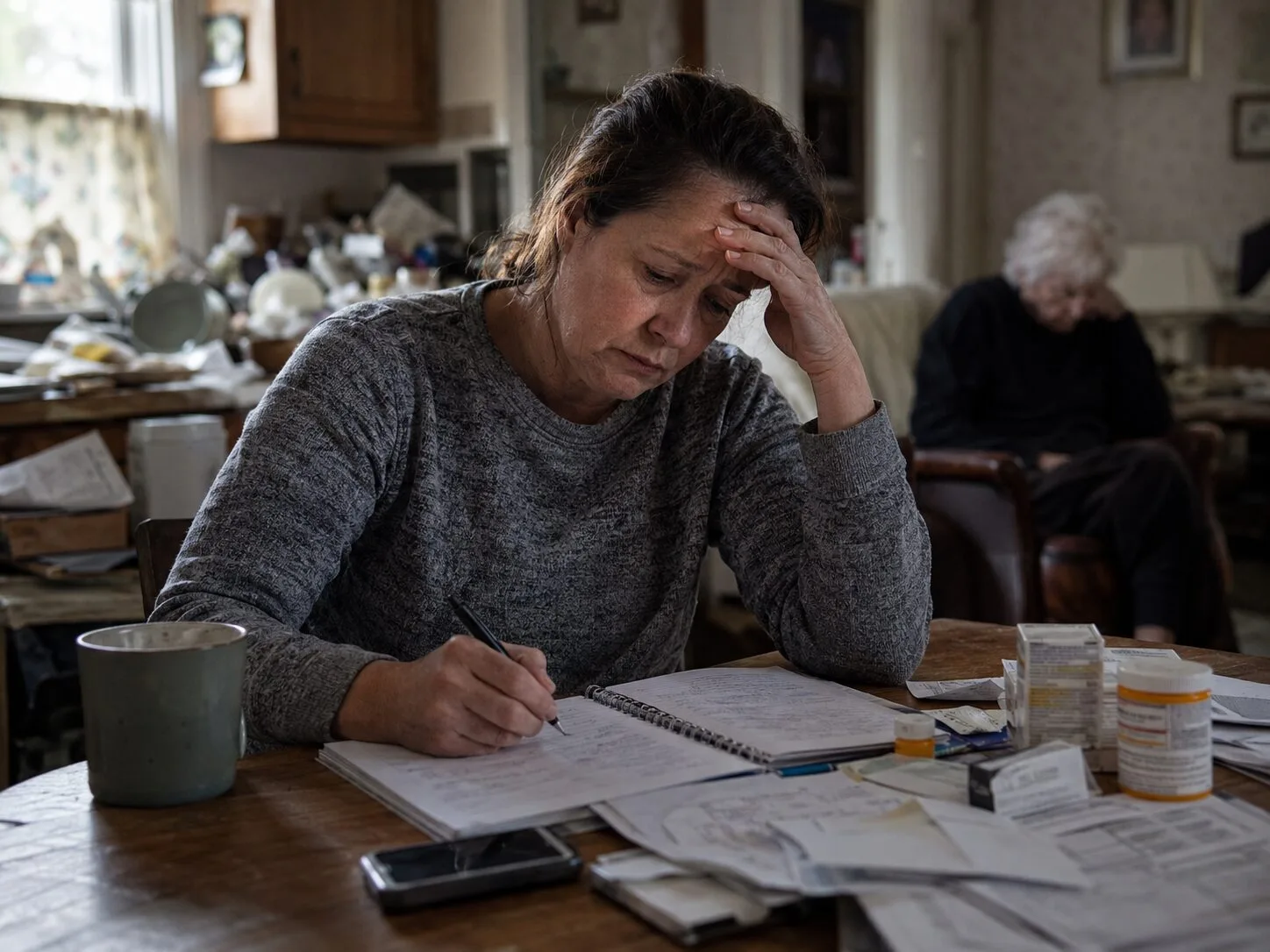 Aidant familial épuisé : comment documenter l’épuisement face à l’incurie