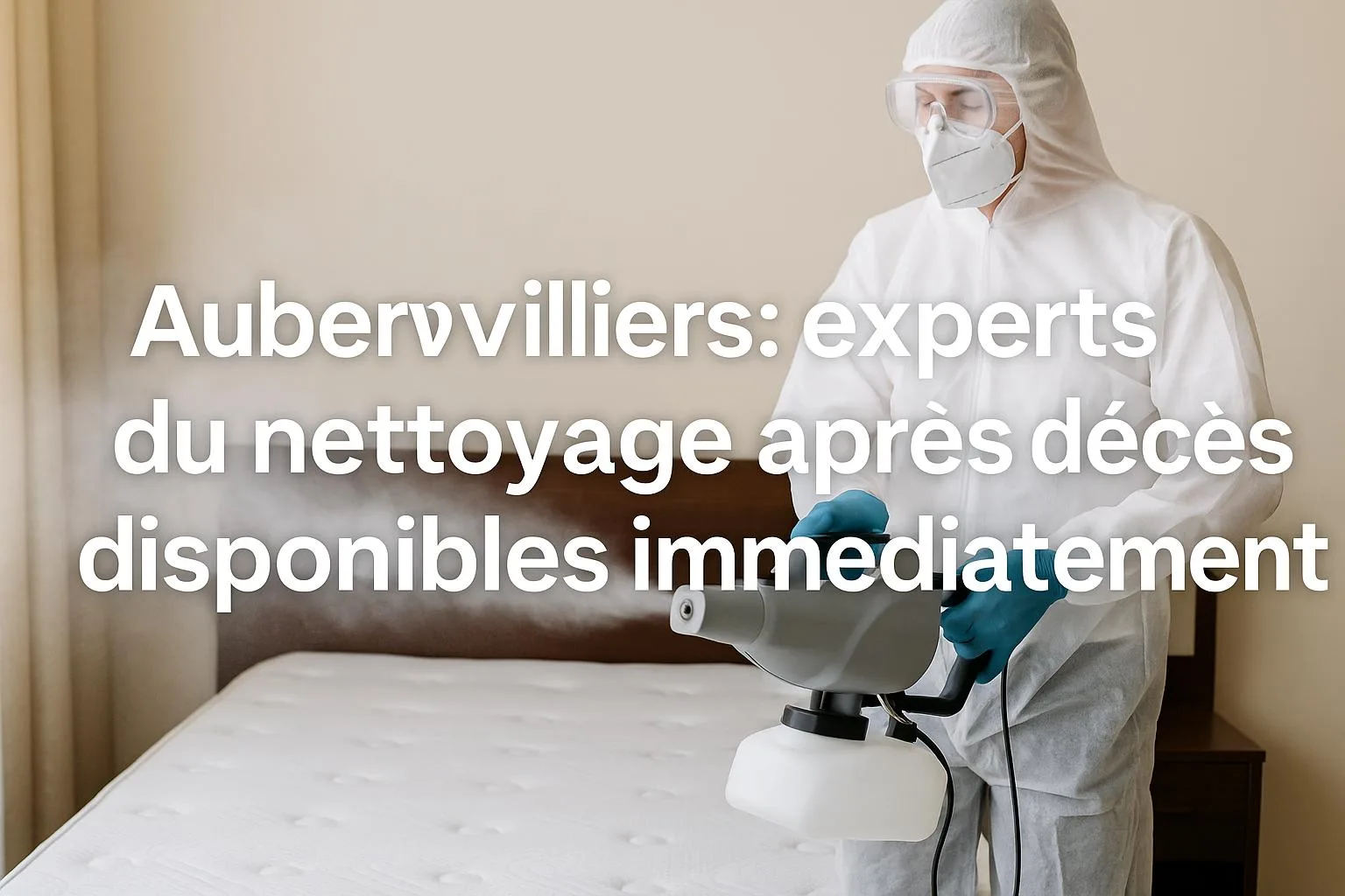 Aubervilliers : experts du nettoyage après décès disponibles immédiatement