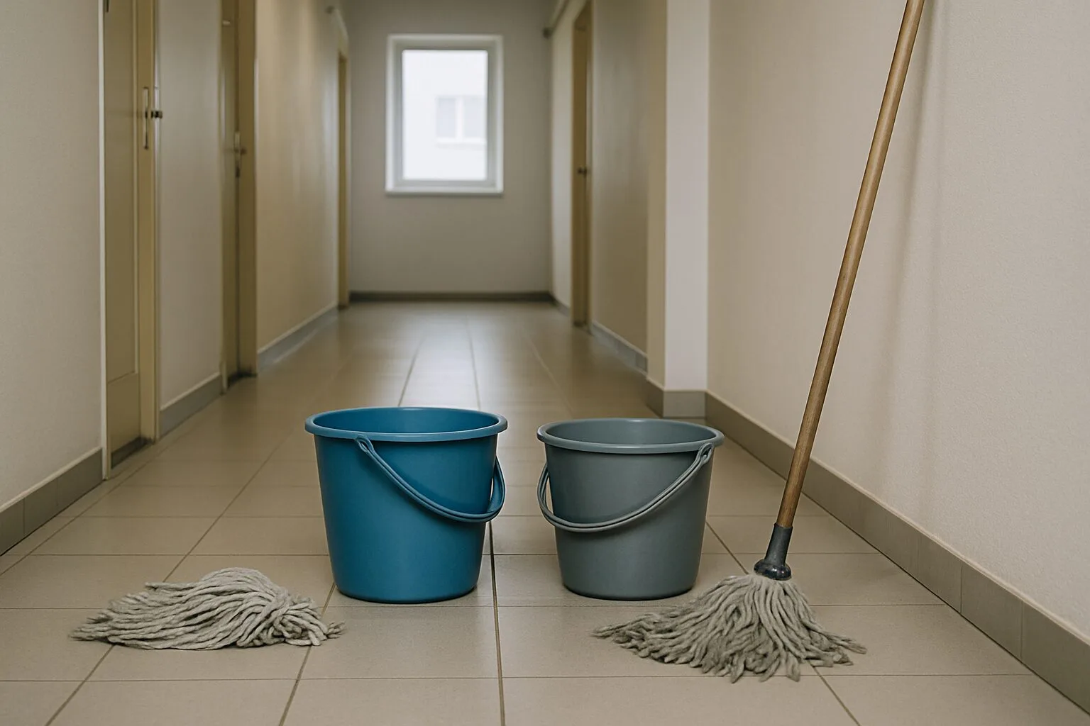 Comment nettoyer des parties communes après un dégât des eaux