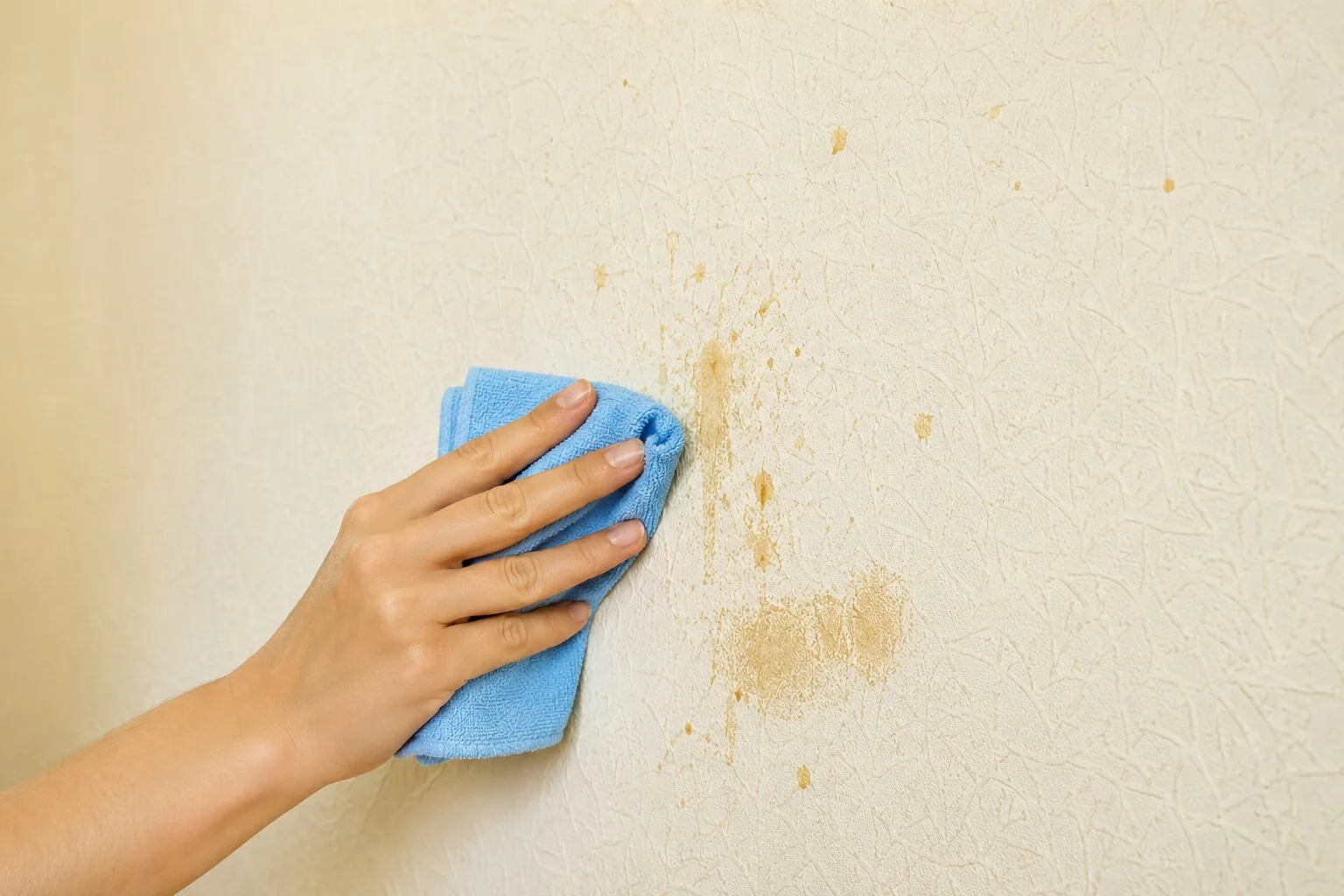 Comment nettoyer des taches de graisse sur papier peint sans le déchirer ?