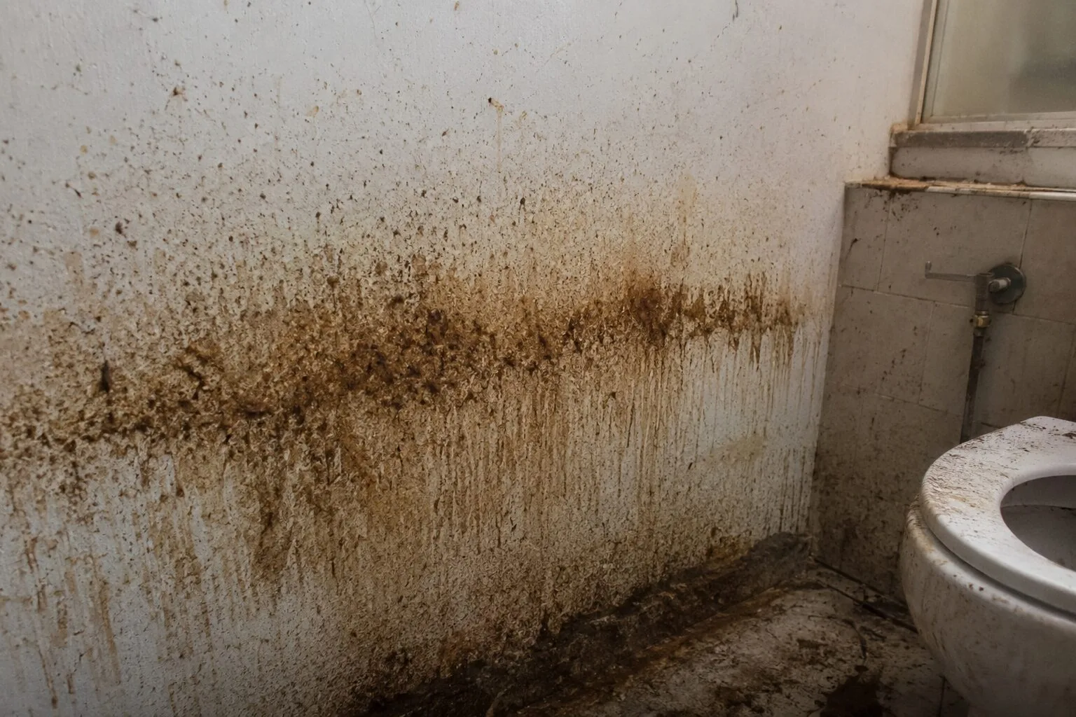 Comment traiter des traces de déjections sur murs en logement insalubre ?