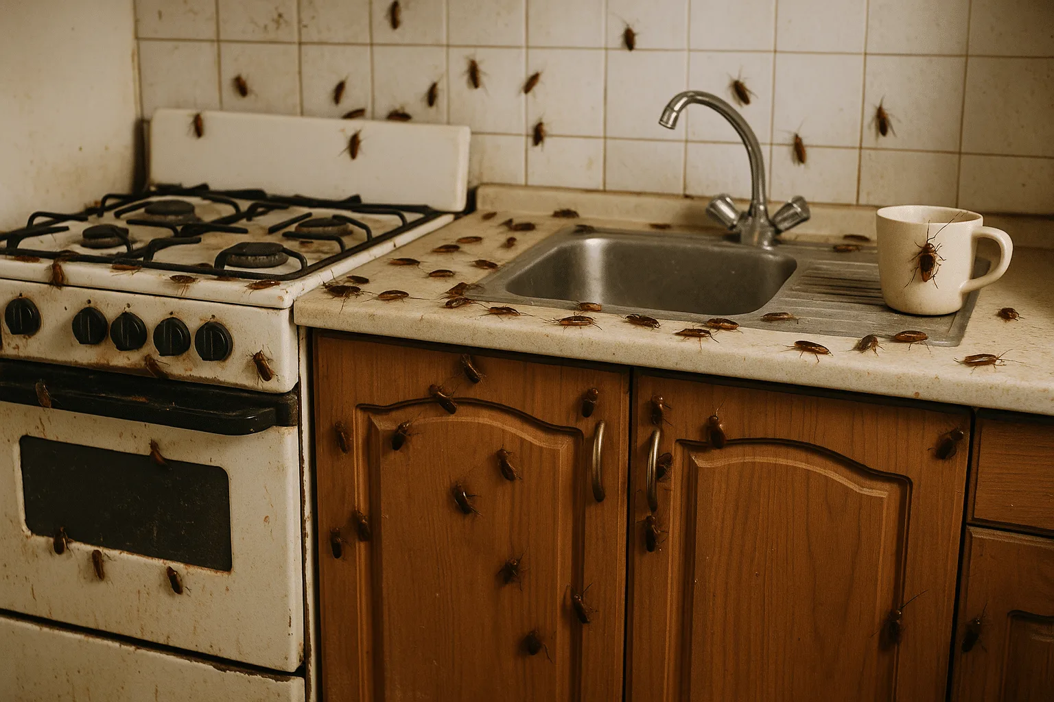 Combien de temps faut-il pour qu’une infestation de cafards devienne massive ?