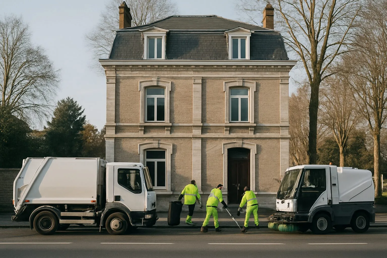 Intervention après syndrome de Diogène sur le boulevard gambetta à tourcoing