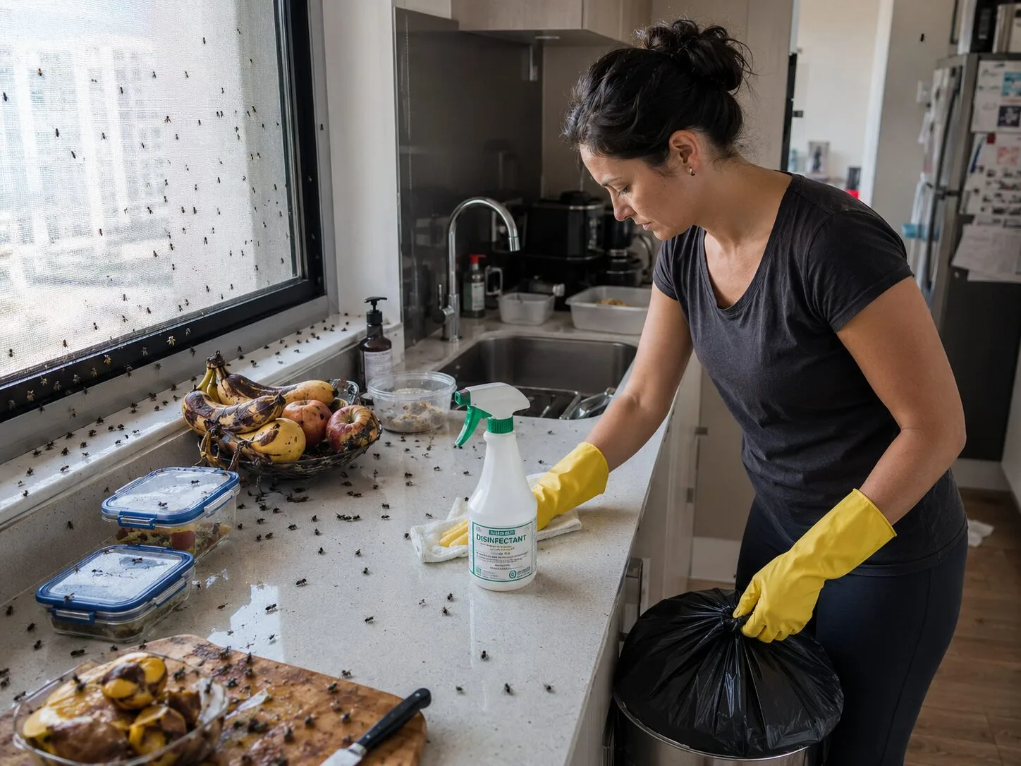 Comment gérer un logement envahi par mouches : comment casser le cycle de reproduction ?