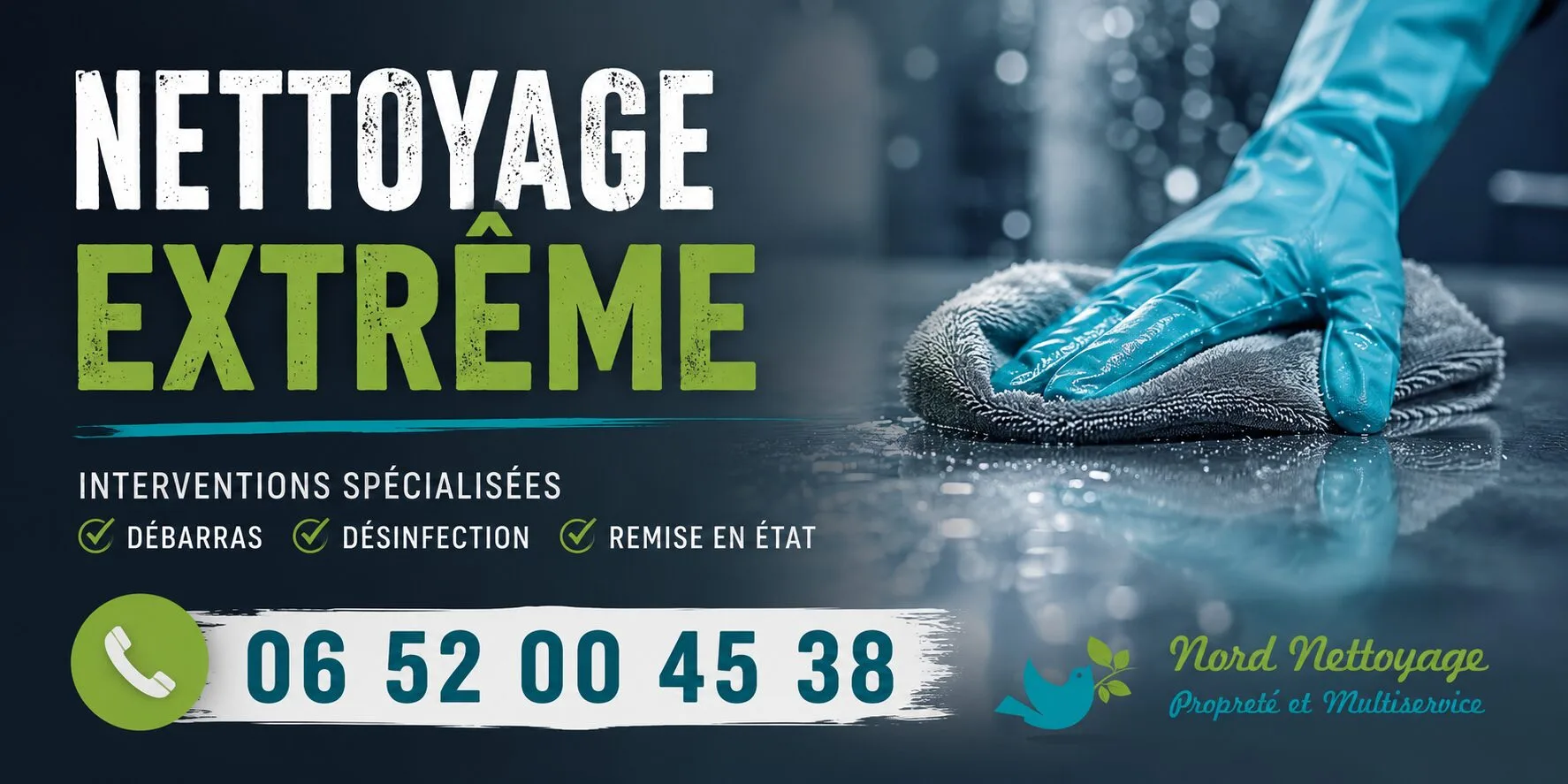 Angerville : nos prestations de nettoyage extrême