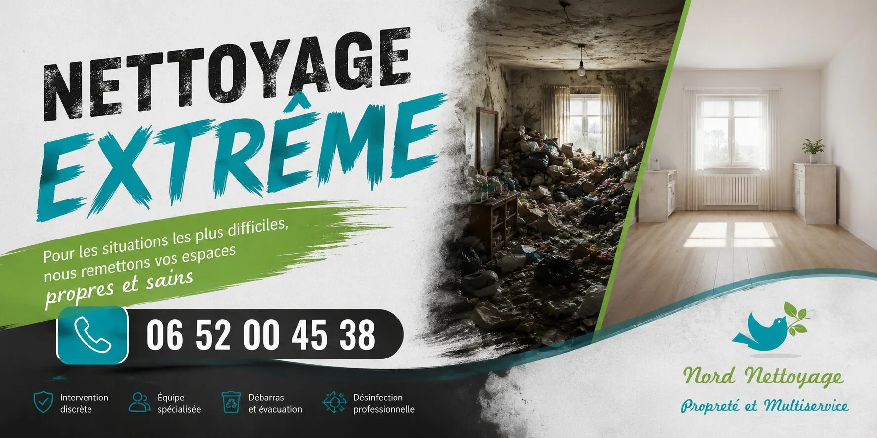 Arpajon : nos prestations de nettoyage extrême