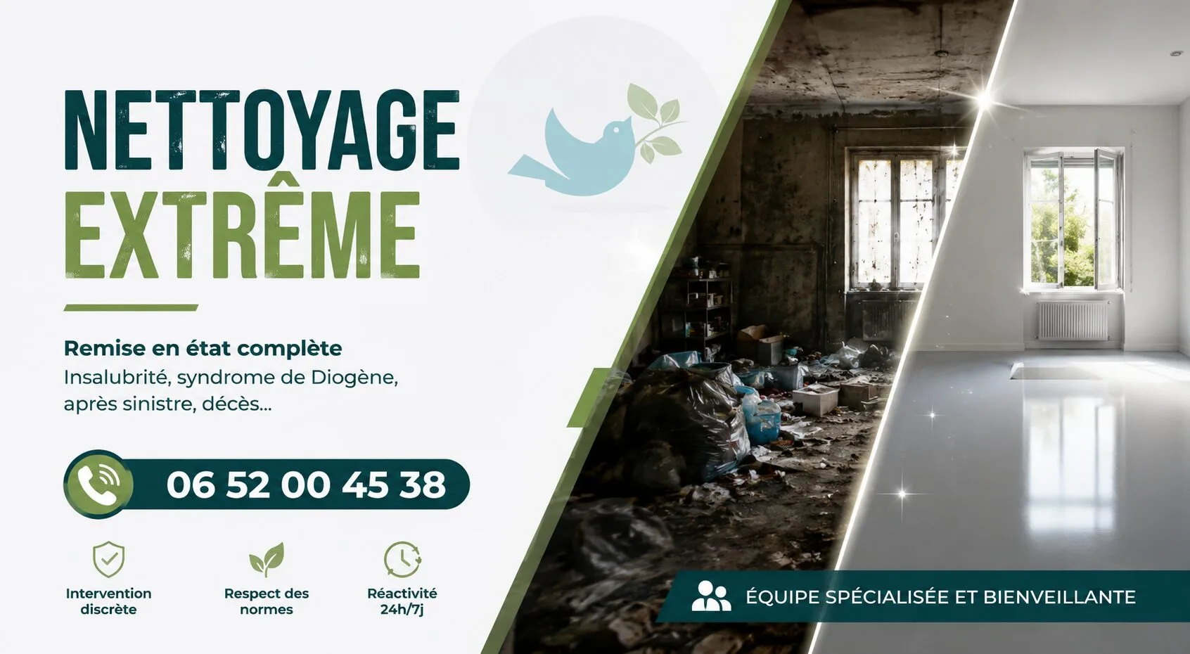 Boissisé-le-Roi : nos prestations de nettoyage extrême
