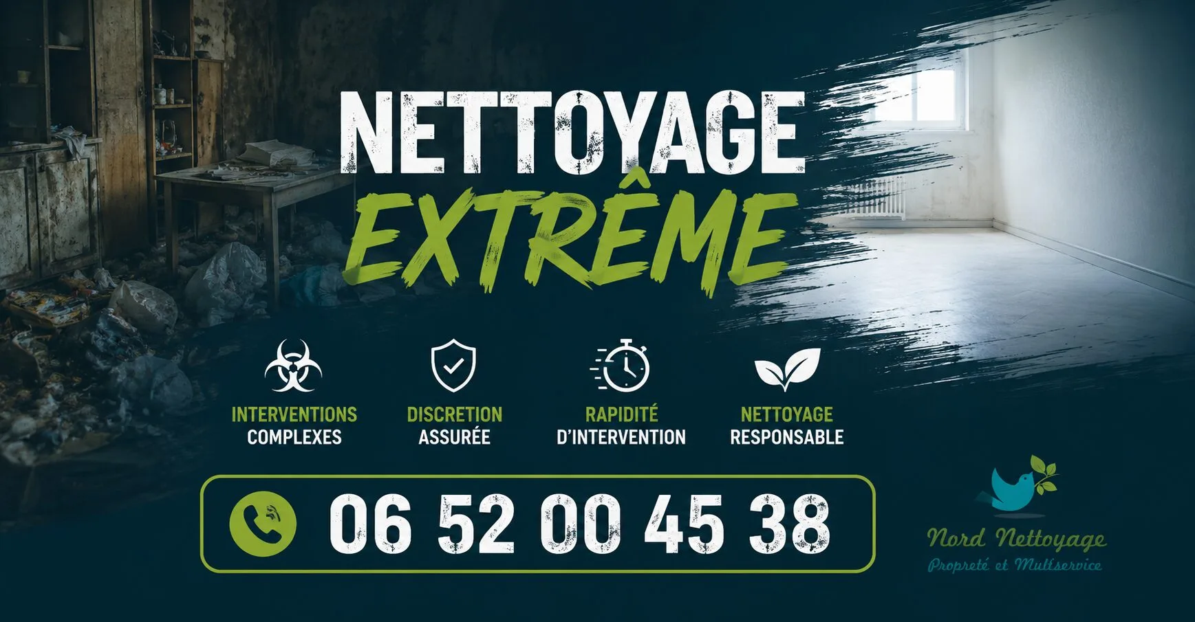 Boutigny-sur-Essonne : nos prestations de nettoyage extrême