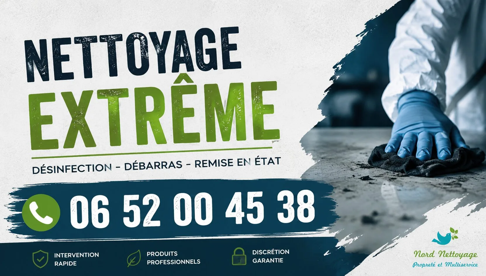 Breuillet : nos prestations de nettoyage extrême