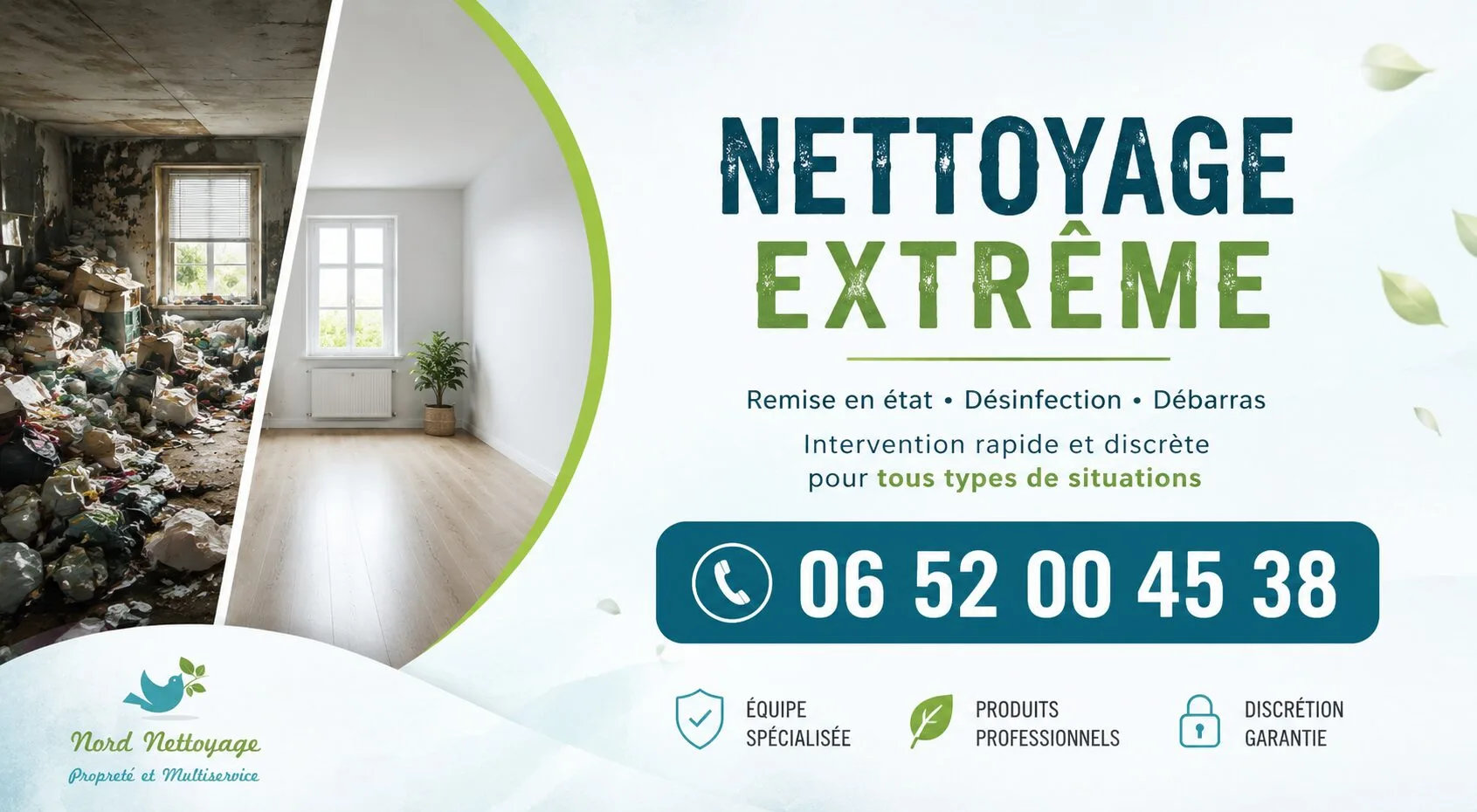 Cannes-Écluse : nos prestations de nettoyage extrême