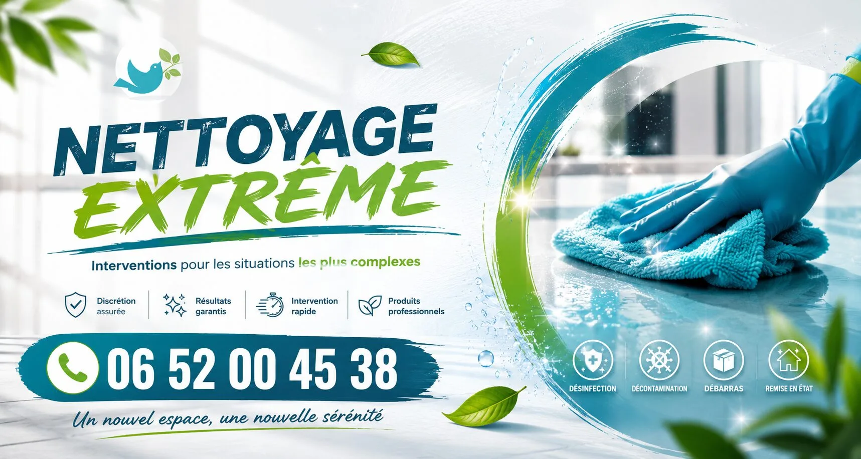 Cesson : nos prestations de nettoyage extrême