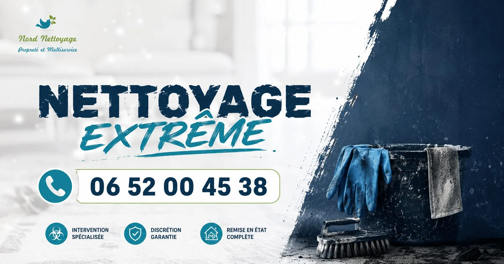 Champagne-sur-Oise : nos prestations de nettoyage extrême