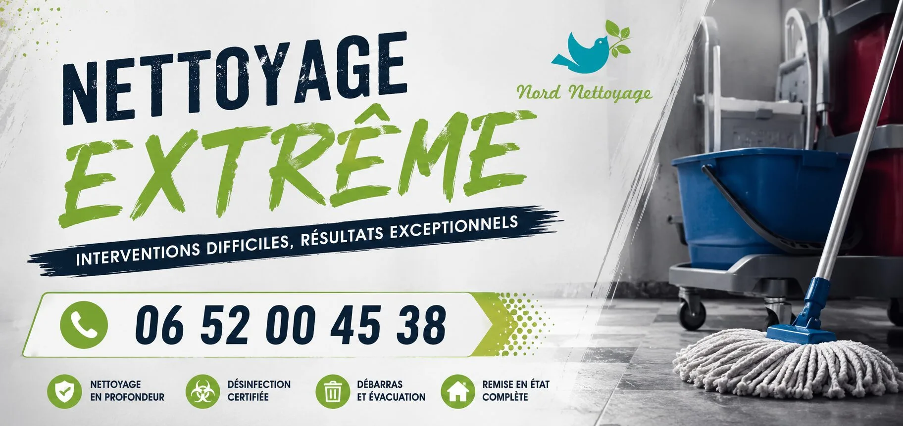 Champcueil : nos prestations de nettoyage extrême