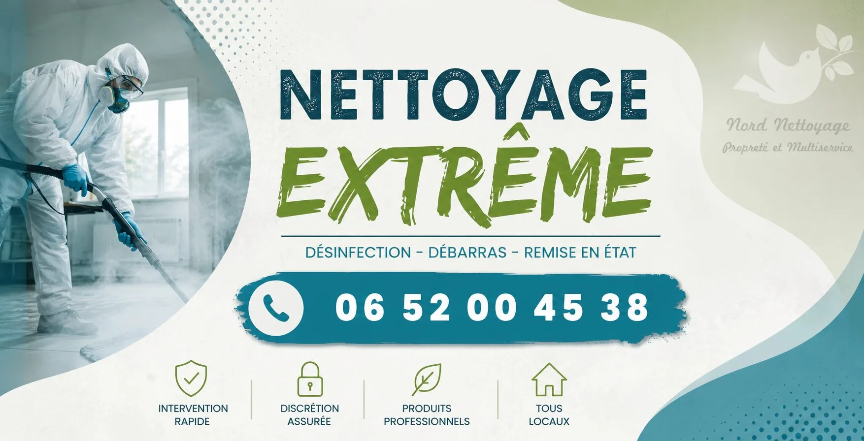 Chaumontel : nos prestations de nettoyage extrême