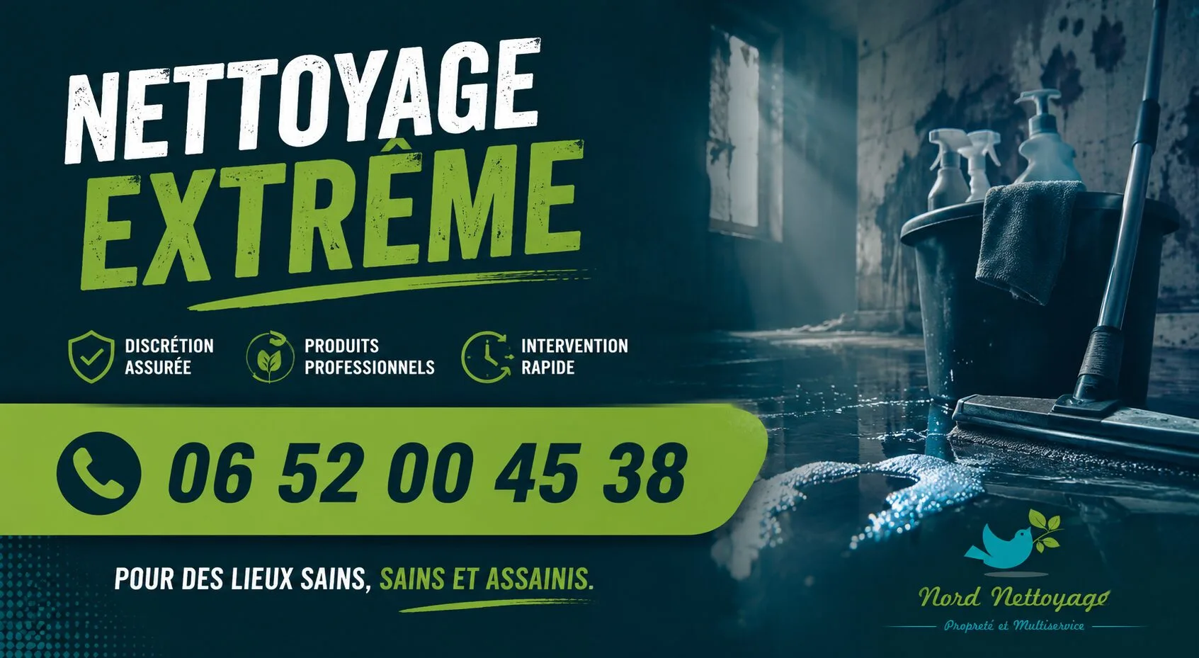 Chevannes : nos prestations de nettoyage extrême