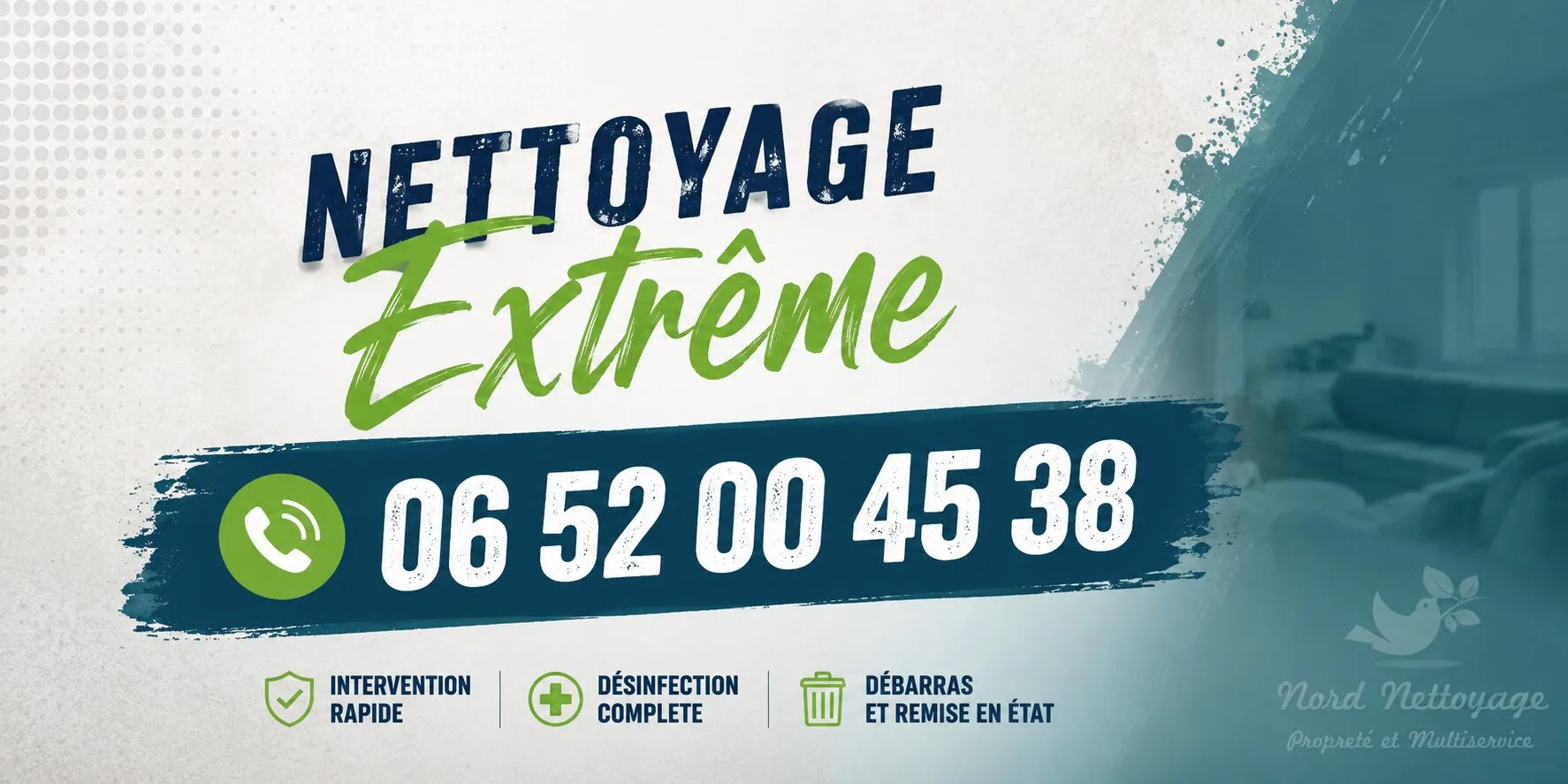 Chevry-Cossigny : nos prestations de nettoyage extrême