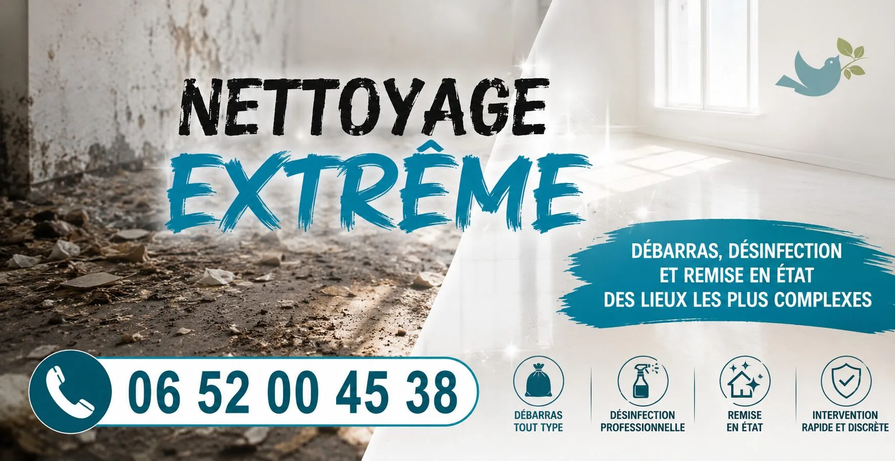 Coignières : nos prestations de nettoyage extrême