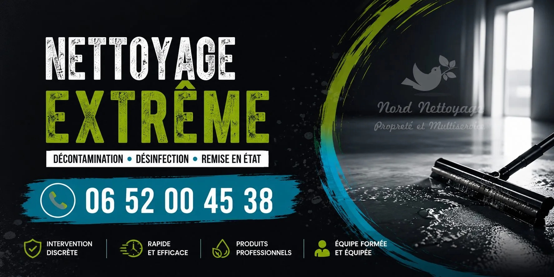 Collégien : nos prestations de nettoyage extrême